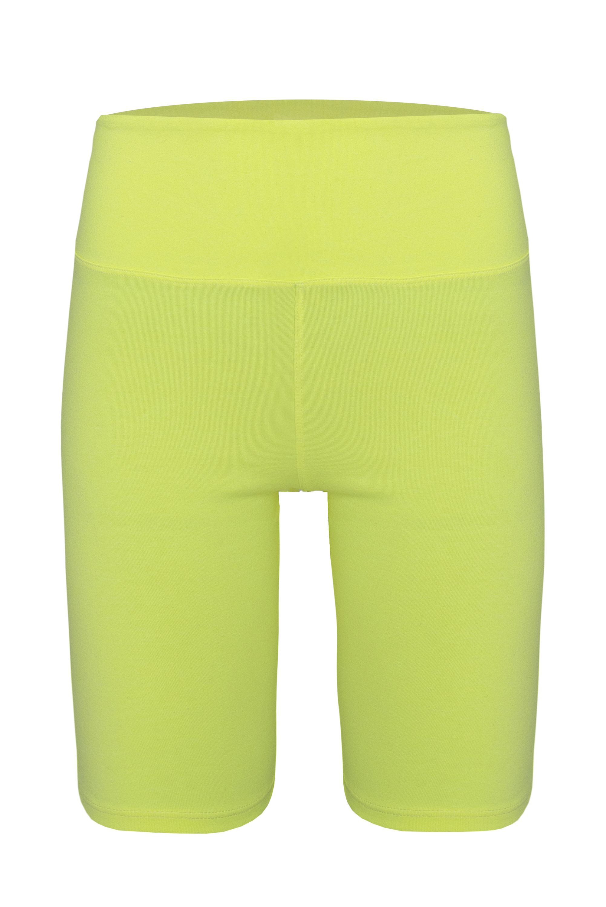 Evoni Leggings für Damen kurz Baumwolle Highwaist Sport
