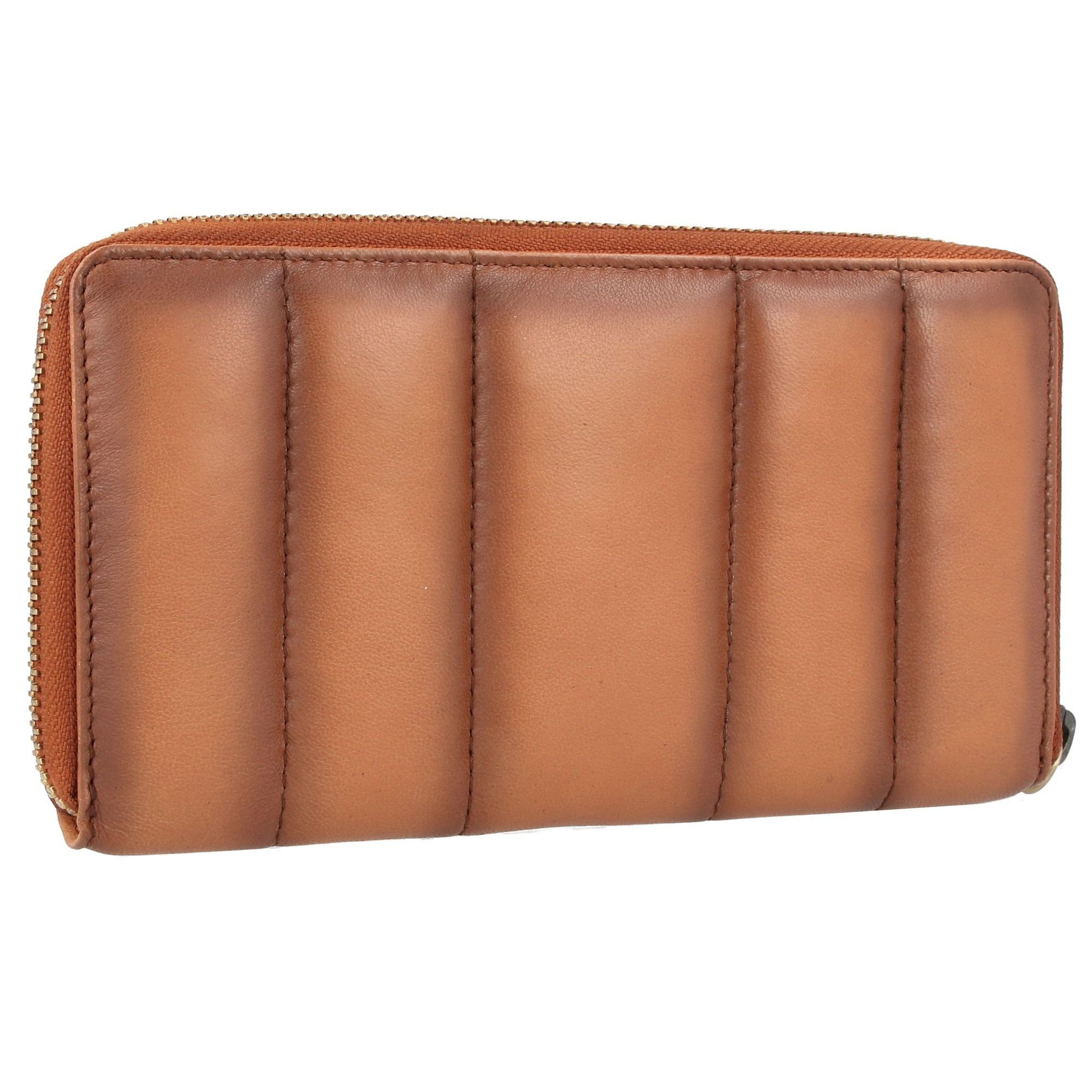 Burkely Geldbörse Drowsy Dani, cognac Leder cushion