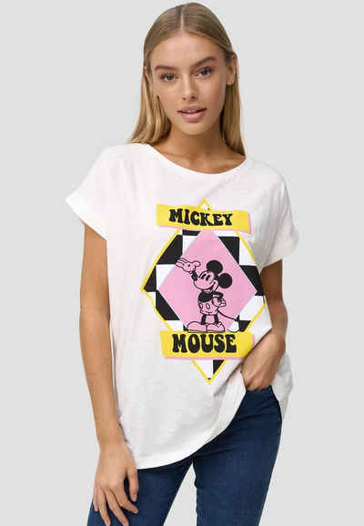 Recovered T-Shirt Mickey Mouse Pop Colour GOTS zertifizierte Bio-Baumwolle
