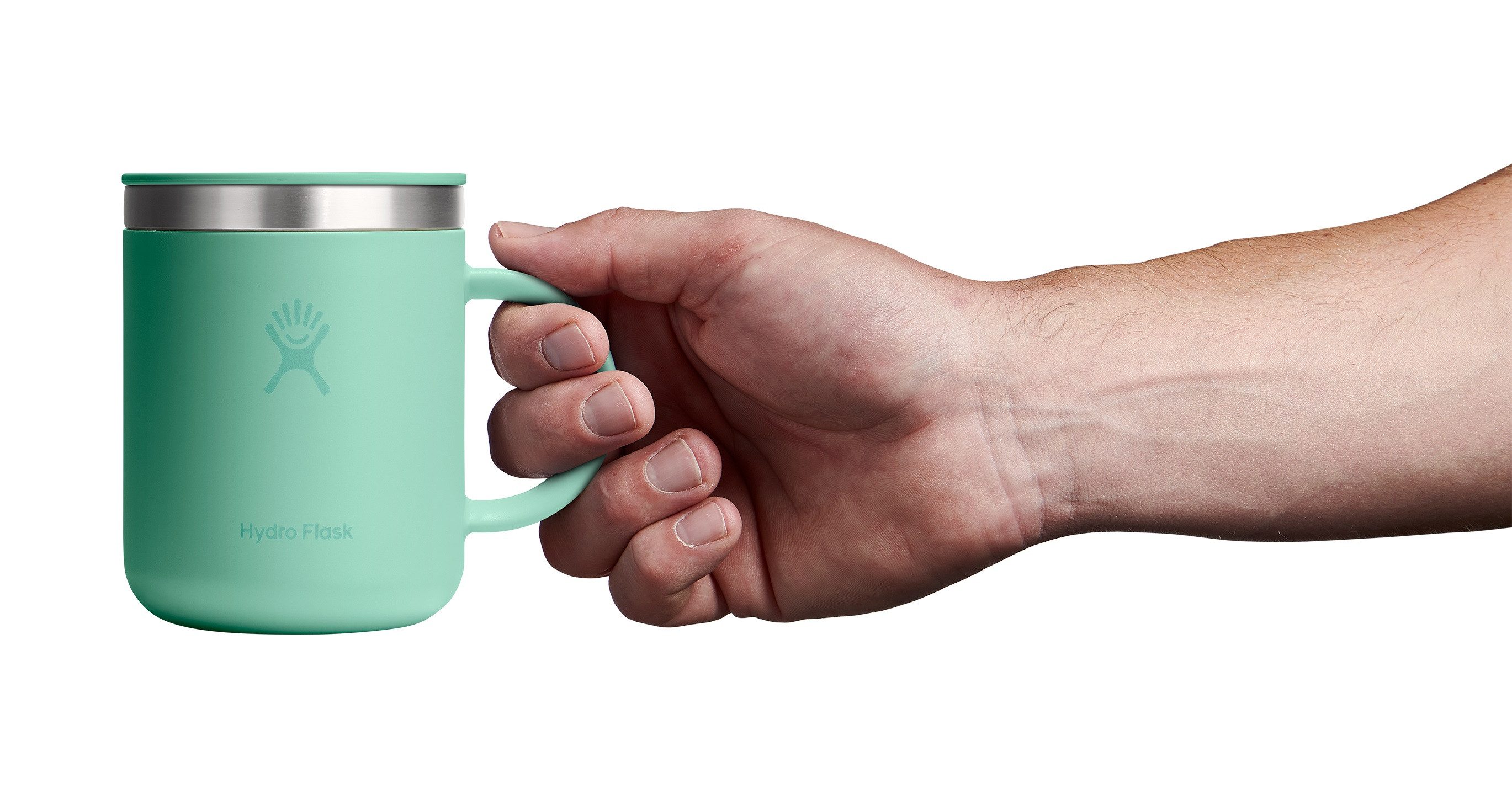 Hydro Flask Thermobecher 12 OZ Mug, 1-tlg., Edelstahl, TempShield™-Isolierung, 355 ml