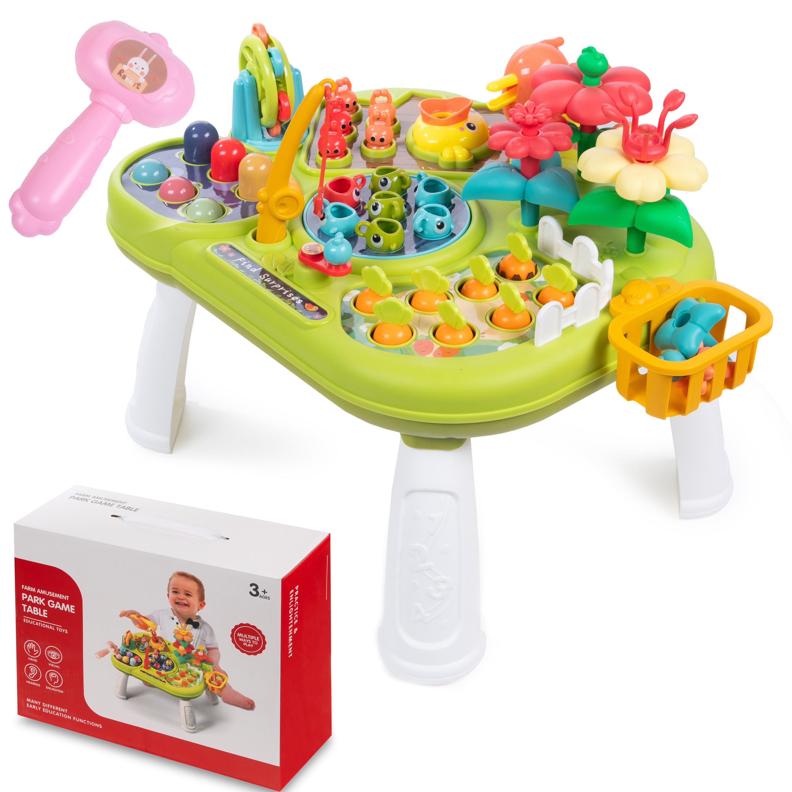 COIL Spieltisch Lerntisch, Baby-Aktivitätstisch-Spielzeug, Interaktive Tisc günstig online kaufen