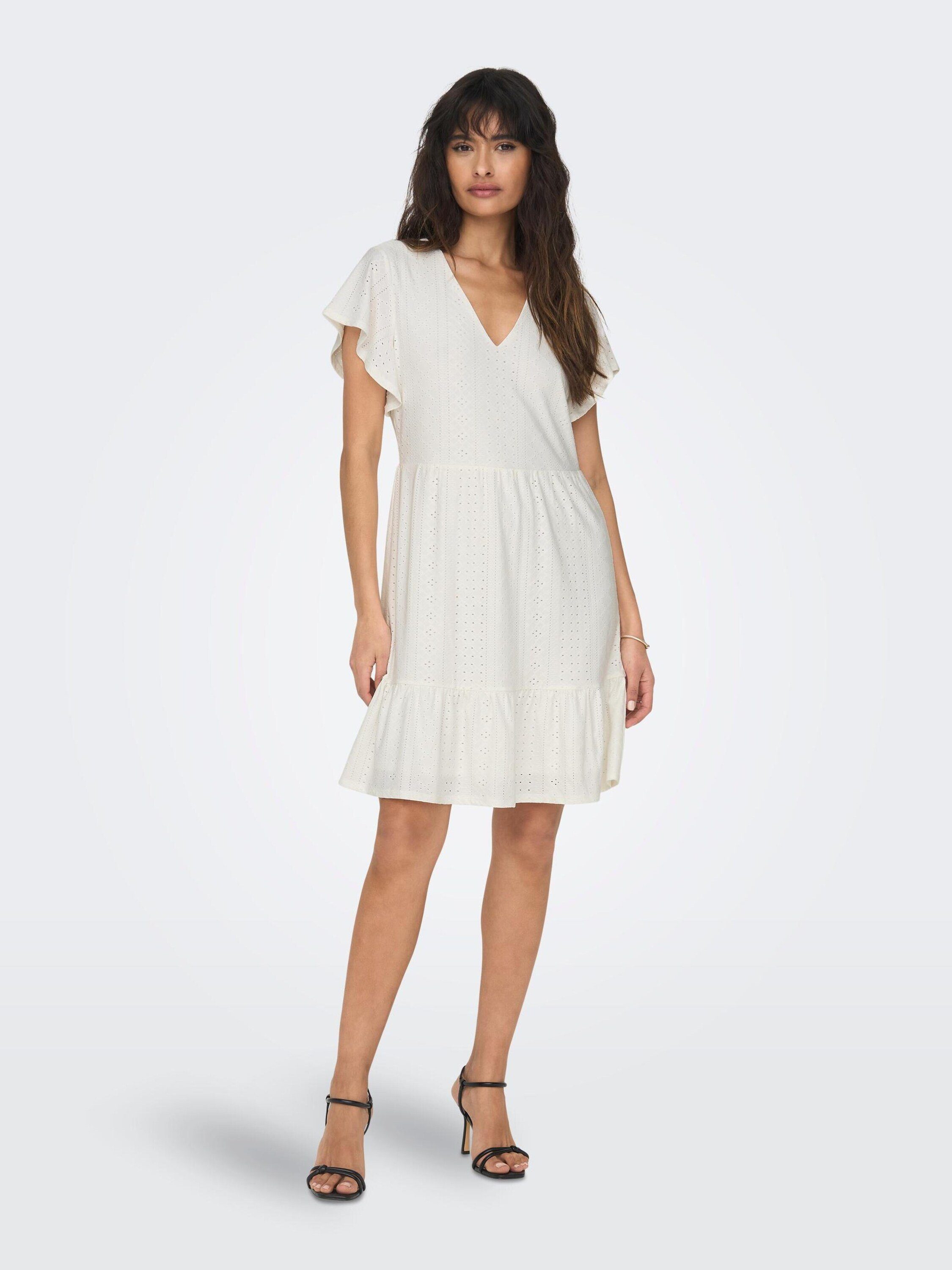ONLY Minikleid ONLSandra (1-tlg) Volant