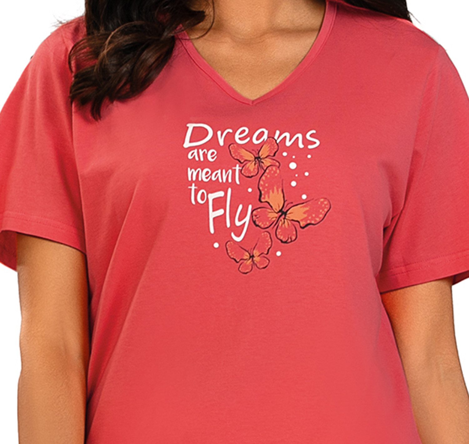 comtessa Shorty Summer Whisper (Set, 2 tlg., 2-teilig) Damen Pyjama 2-teilig Shorts Baumwolle große Größen