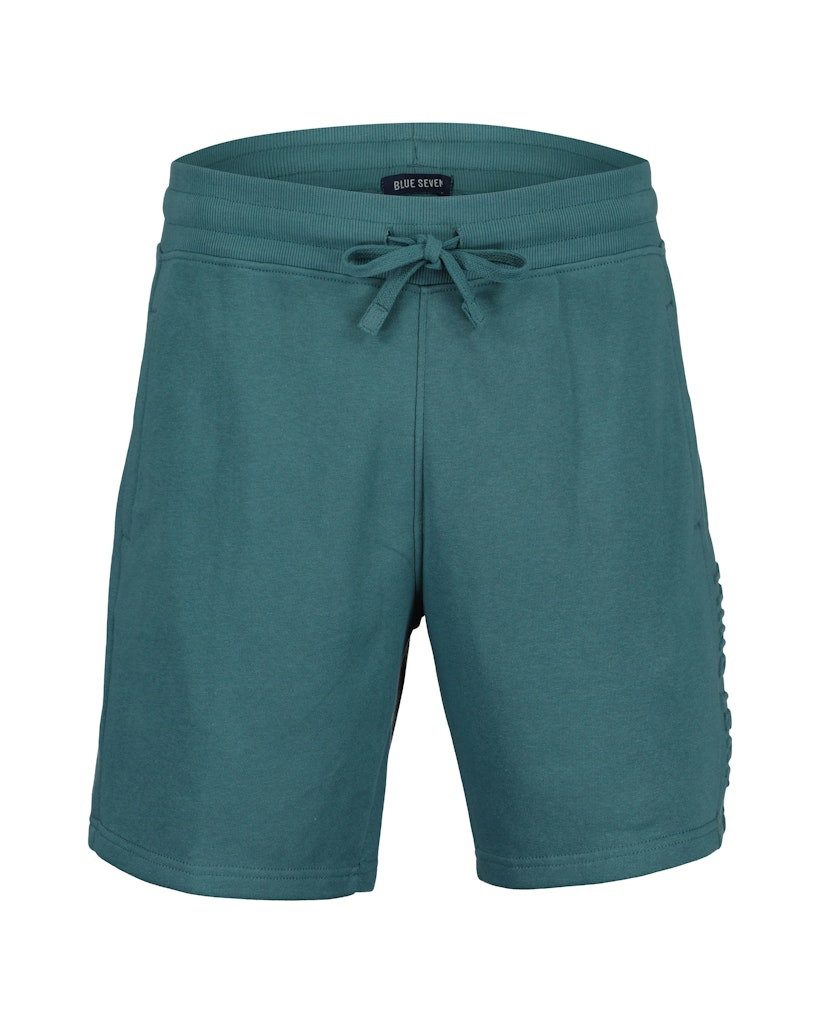 Blue Seven Sweatshorts Blue Seven Herren Sweat Bermuda Shorts Schlupfhose dunkelgrün (1-tlg., kein Set)