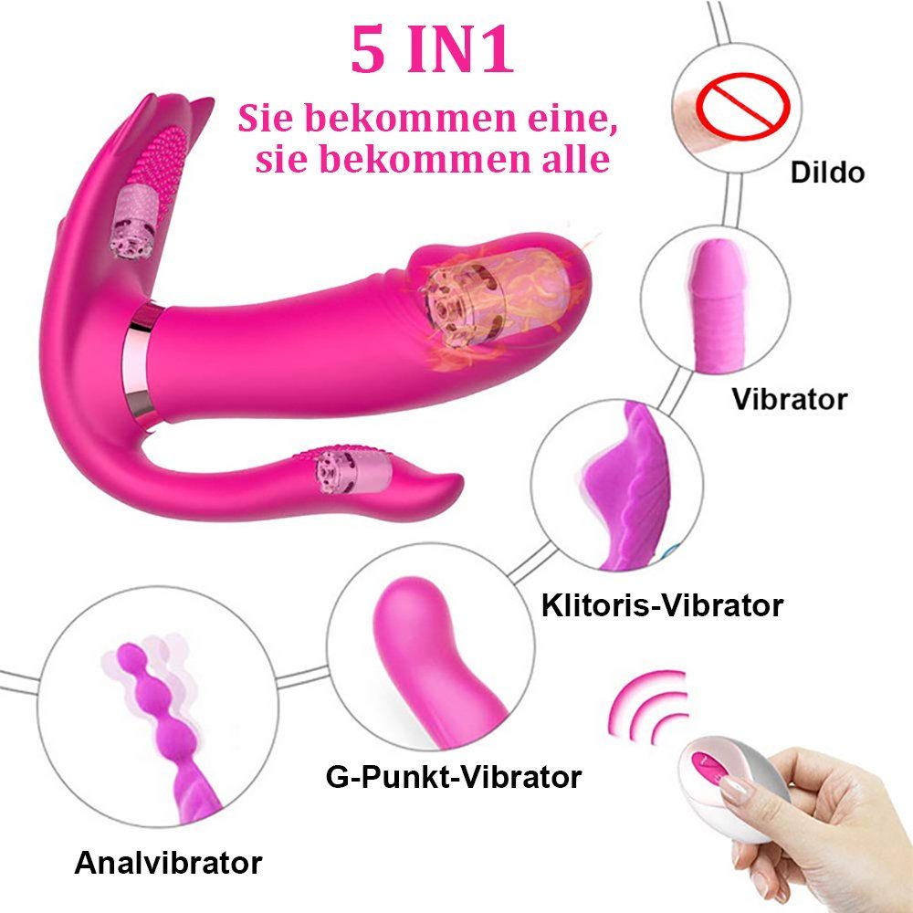 Schockfunktion Analvibrator Vaxiuja Dildo 9 Sexspielzeug Klitoris Erotisches und für - G-Punkt Vibrationsfrequenzen Vibrator Silikonvibrator für mit und mit Paare ihre Frauen