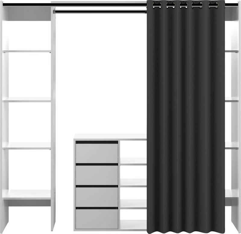 TemaHome Kleiderschrank TOM Ausziehbarer auf 185,3 cm