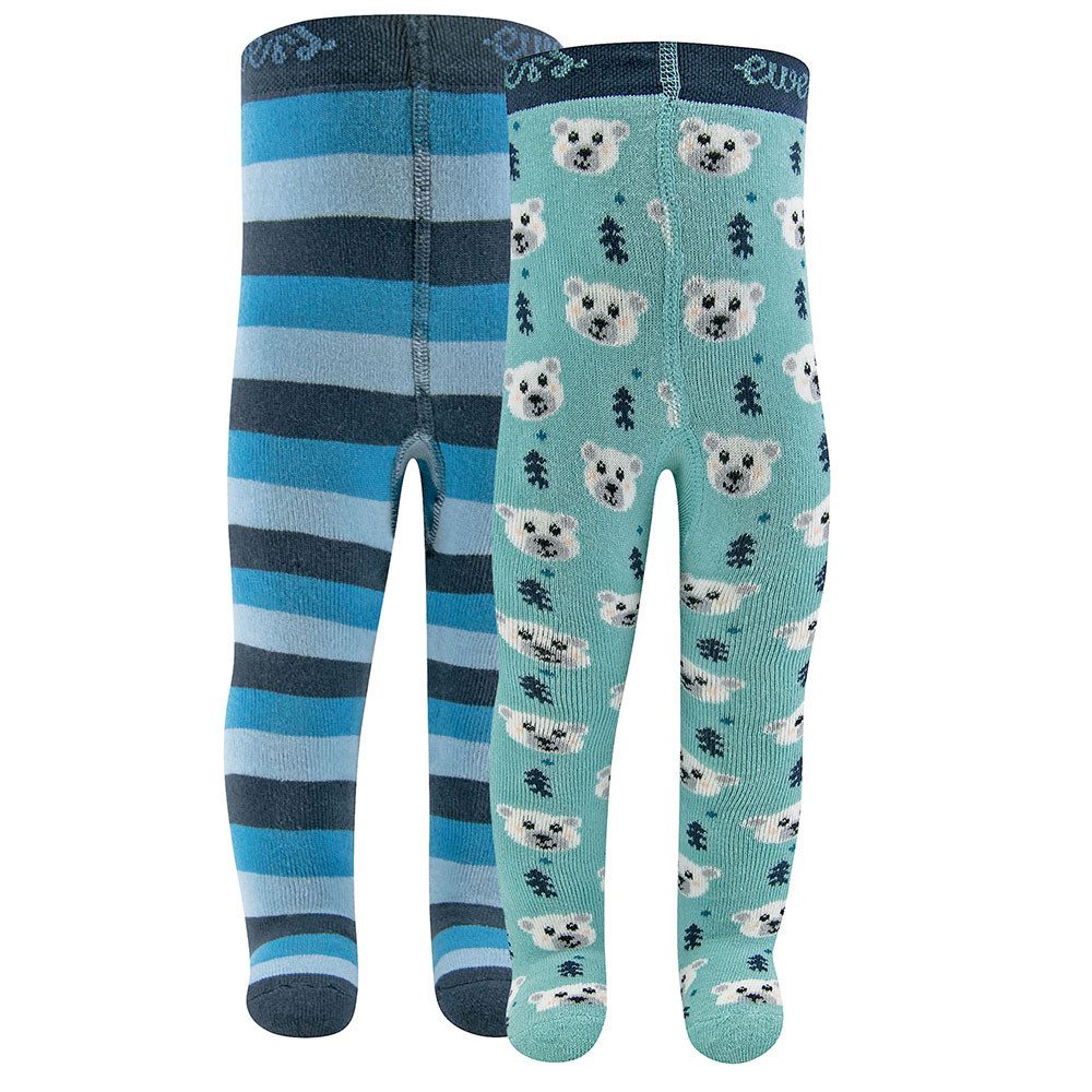 Strumpfhose Strumpfhose 2er Pack Blockringel/Bär