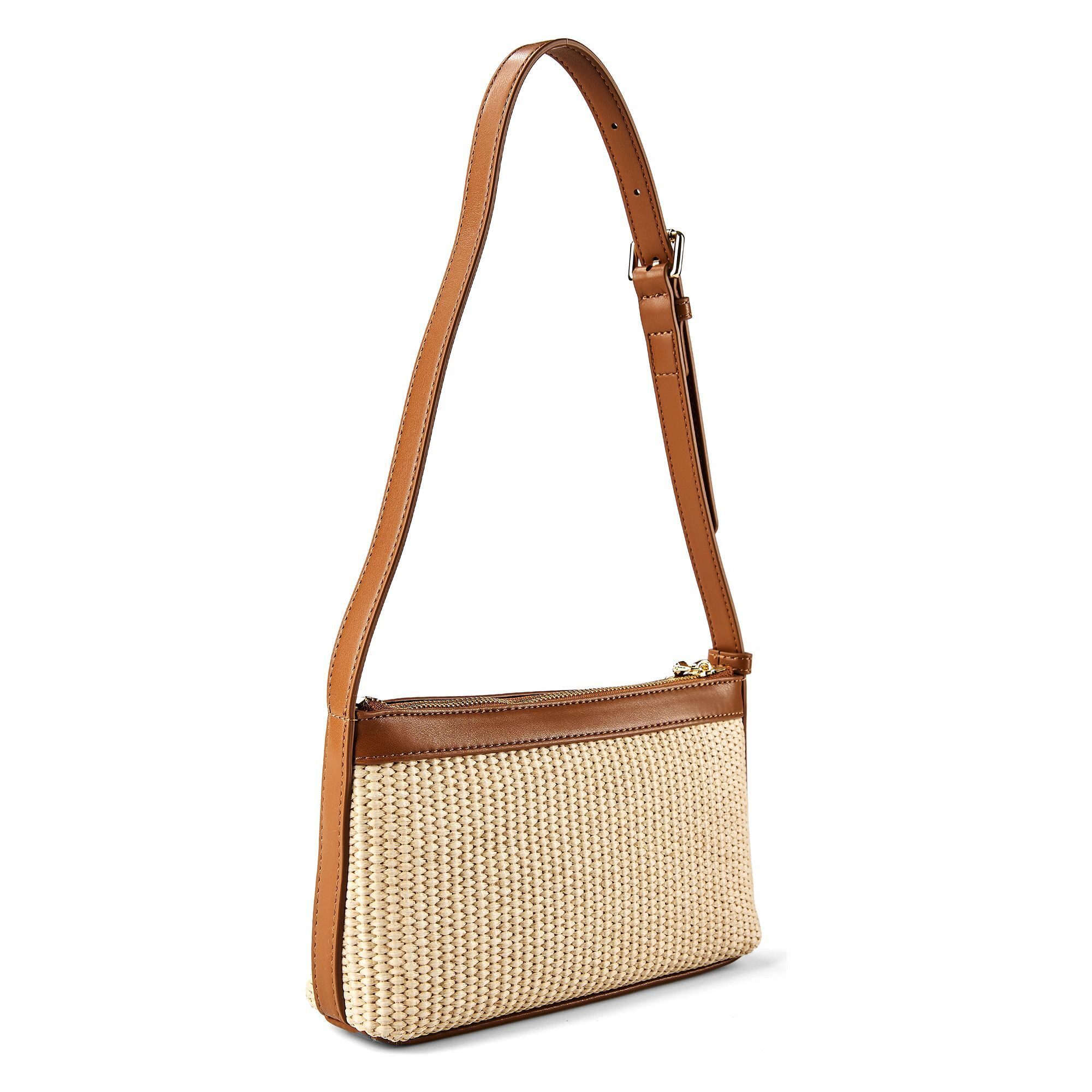 LOVE MOSCHINO Schultertasche Straw Chic, Polypropylen