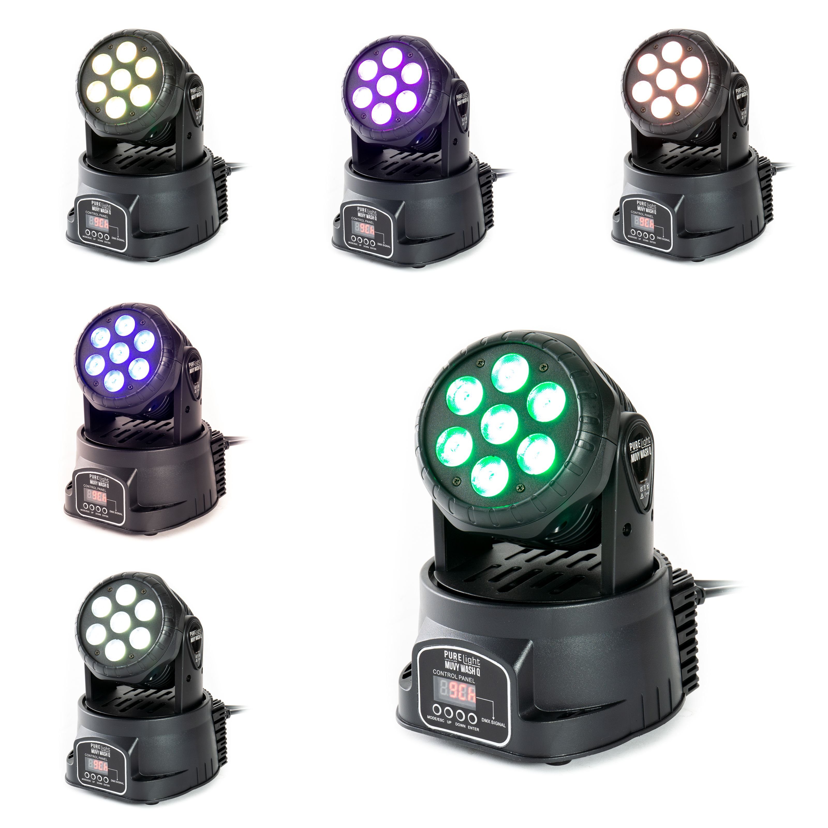 PURElight LED Scheinwerfer, LED Wash Head, RGBW LED, DJ Lighting