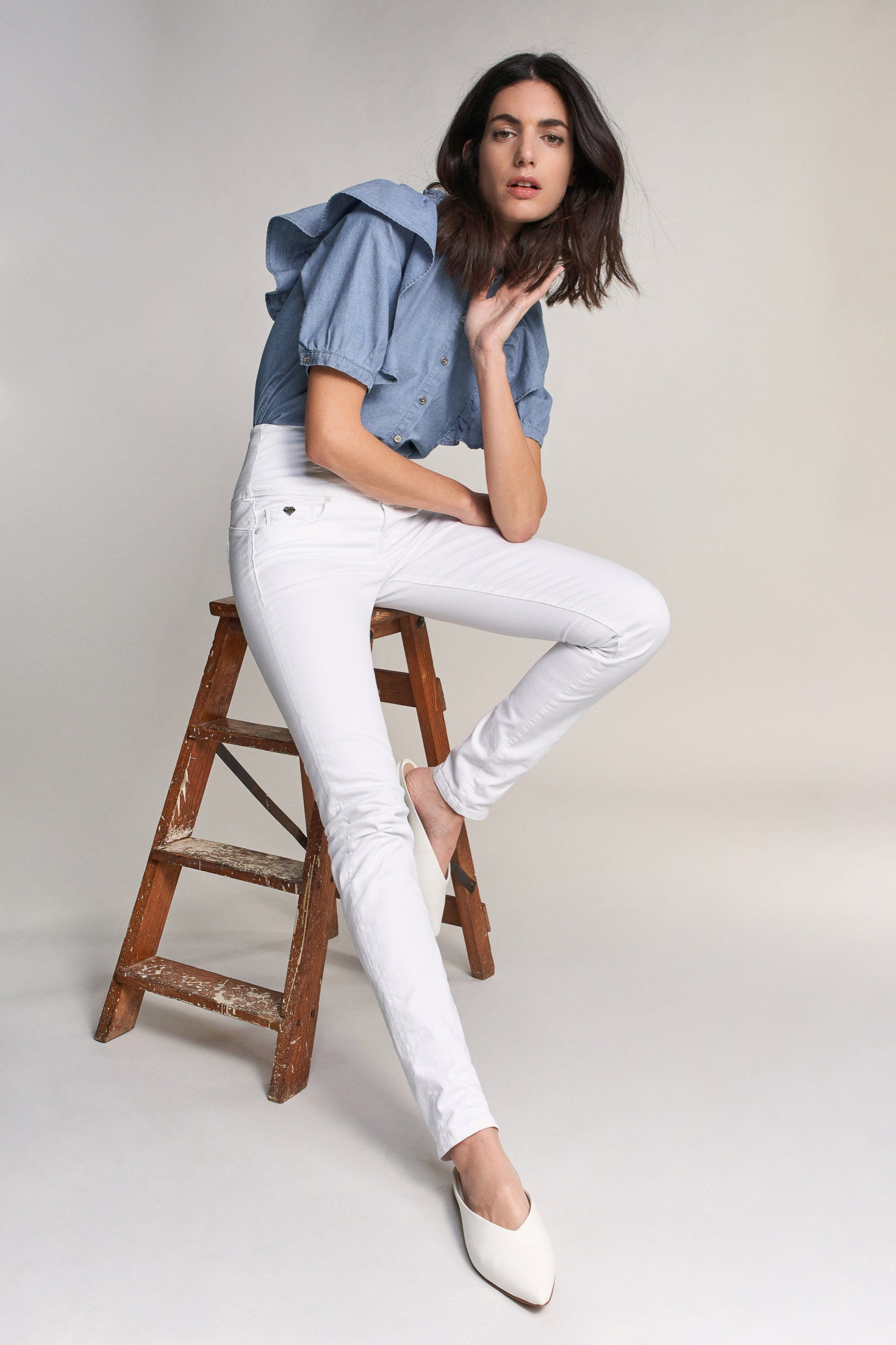 Salsa Stretch-Jeans SALSA JEANS DIVA SLIMMING SKINNY white 116580.0001 – Bild 5 von 5