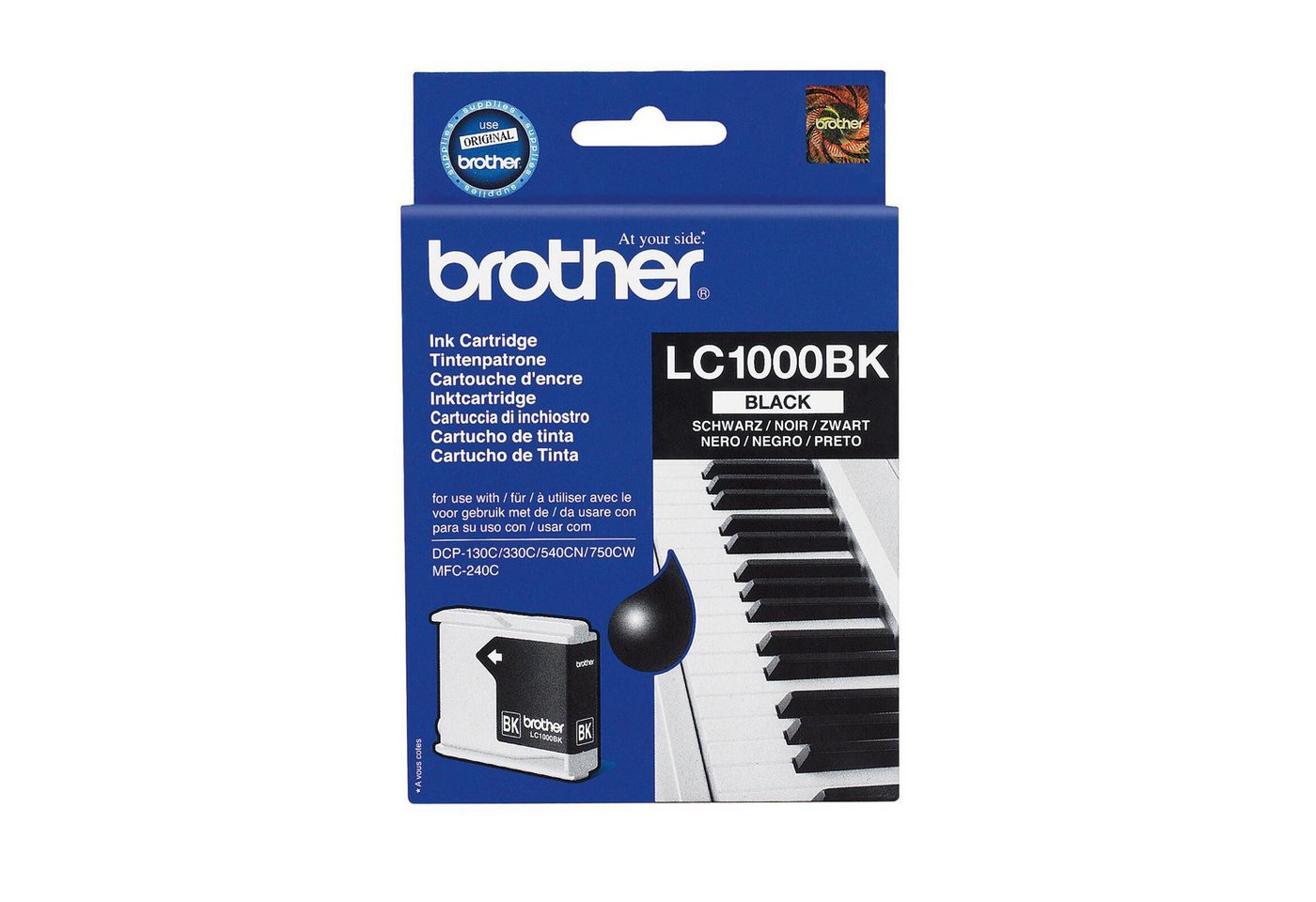Thumbnail - Brother Brother LC-1000BK Druckerpatrone schwarz (LC1000B Tintenpatrone