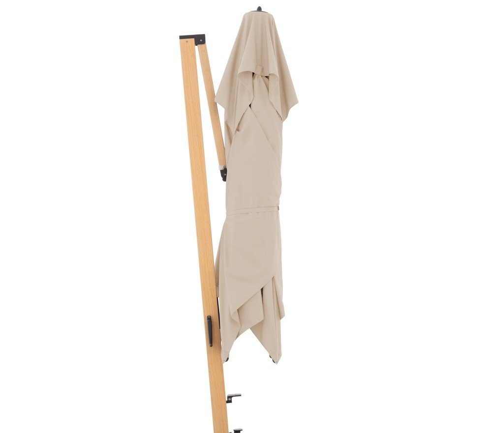 doppler® Ampelschirm Doppler Alu Wood XL Ultra 400x300cm