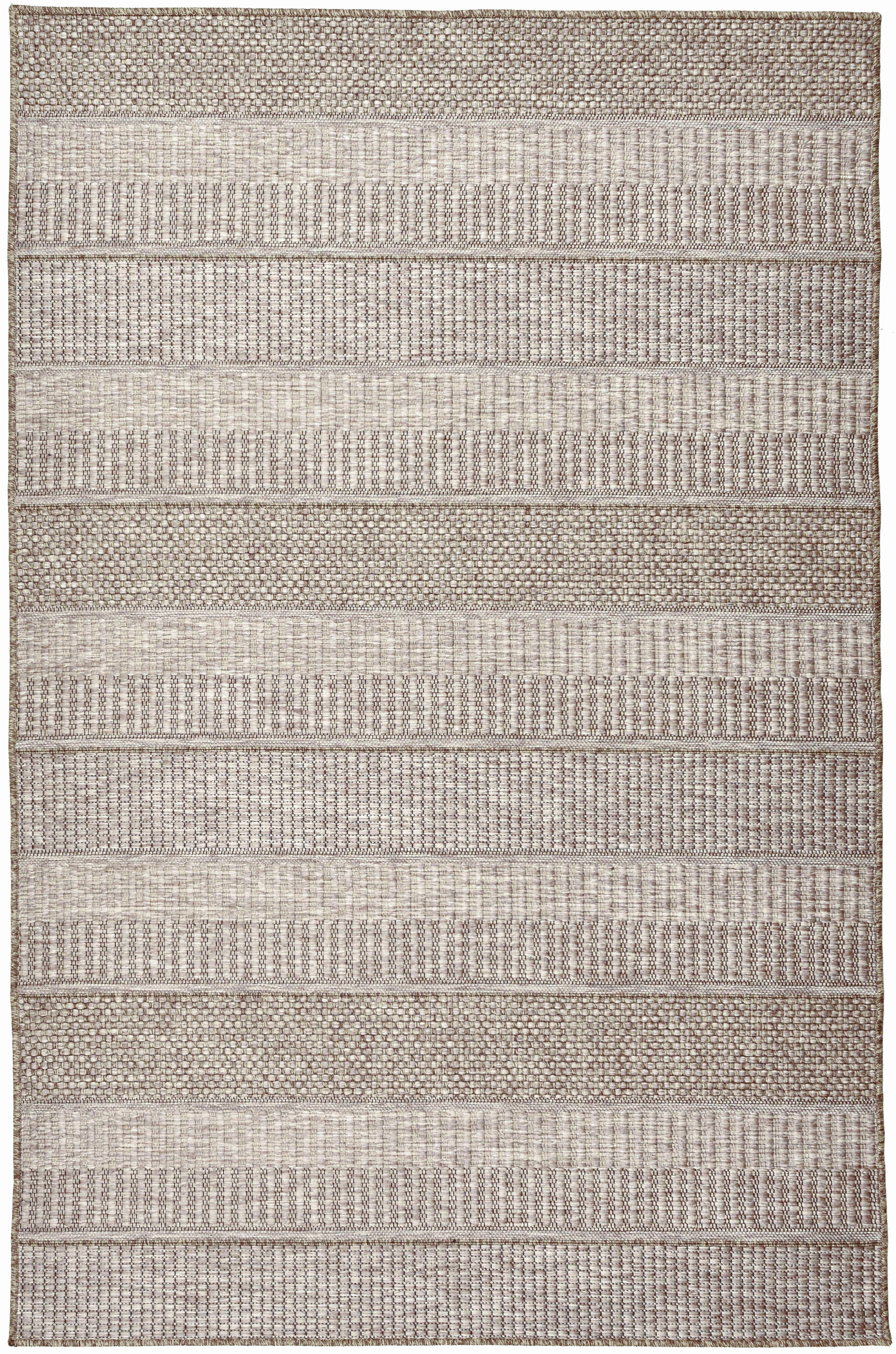 Gino Falcone Teppich Mariella GF-136, rechteckig, Höhe: 6 mm, modernes Streifen Design, meliert, In- und Otdoor geeignet