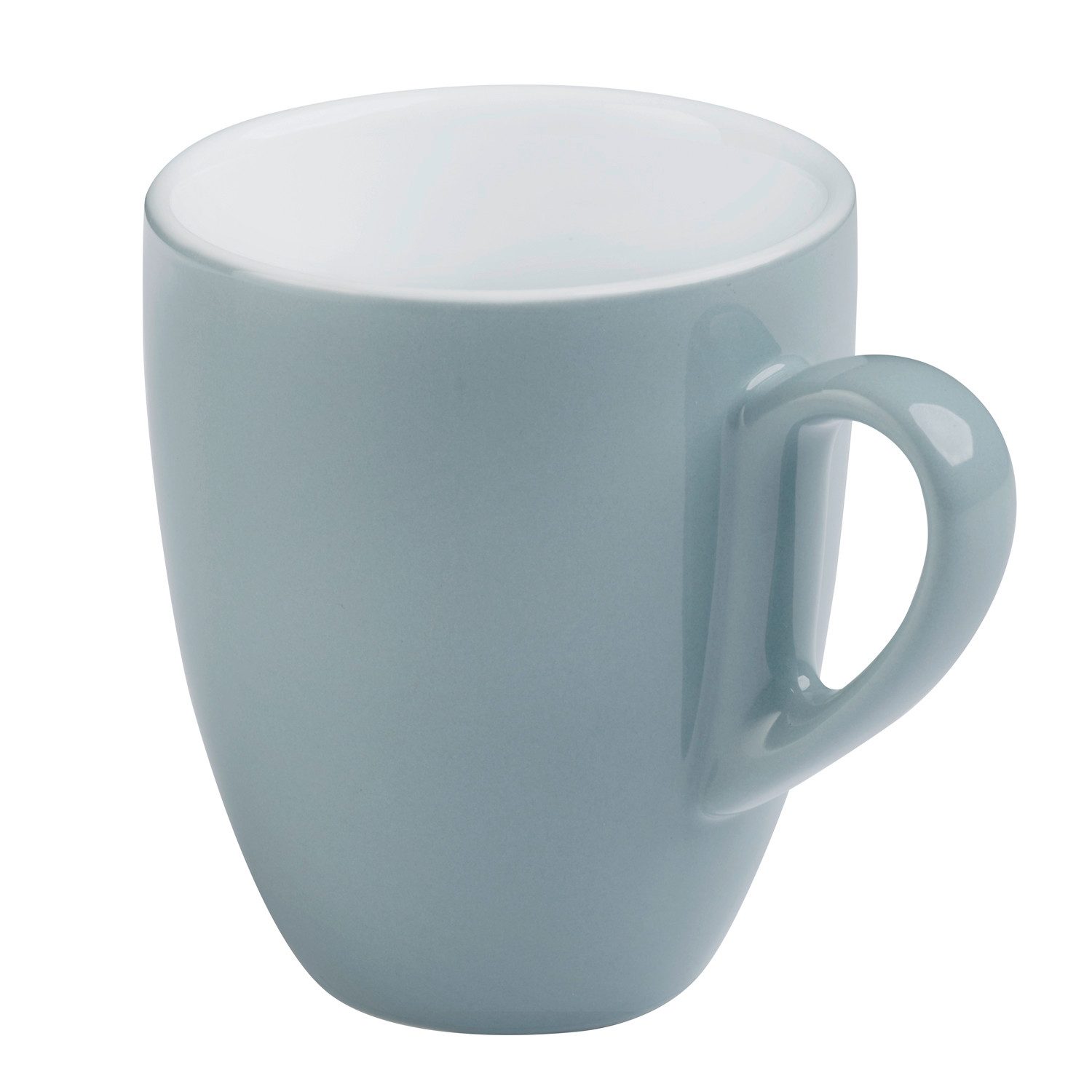APS Tasse SNUG, 6-tlg., Porzellan, Ø 8,5 cm, H: 10 cm, 330 ml, Porzellan, Griff: 3 cm