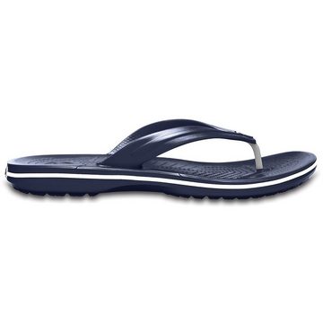 Crocs Große Größen Zehentrenner navy-weiß Crocband™ Flip Crocs Sandale