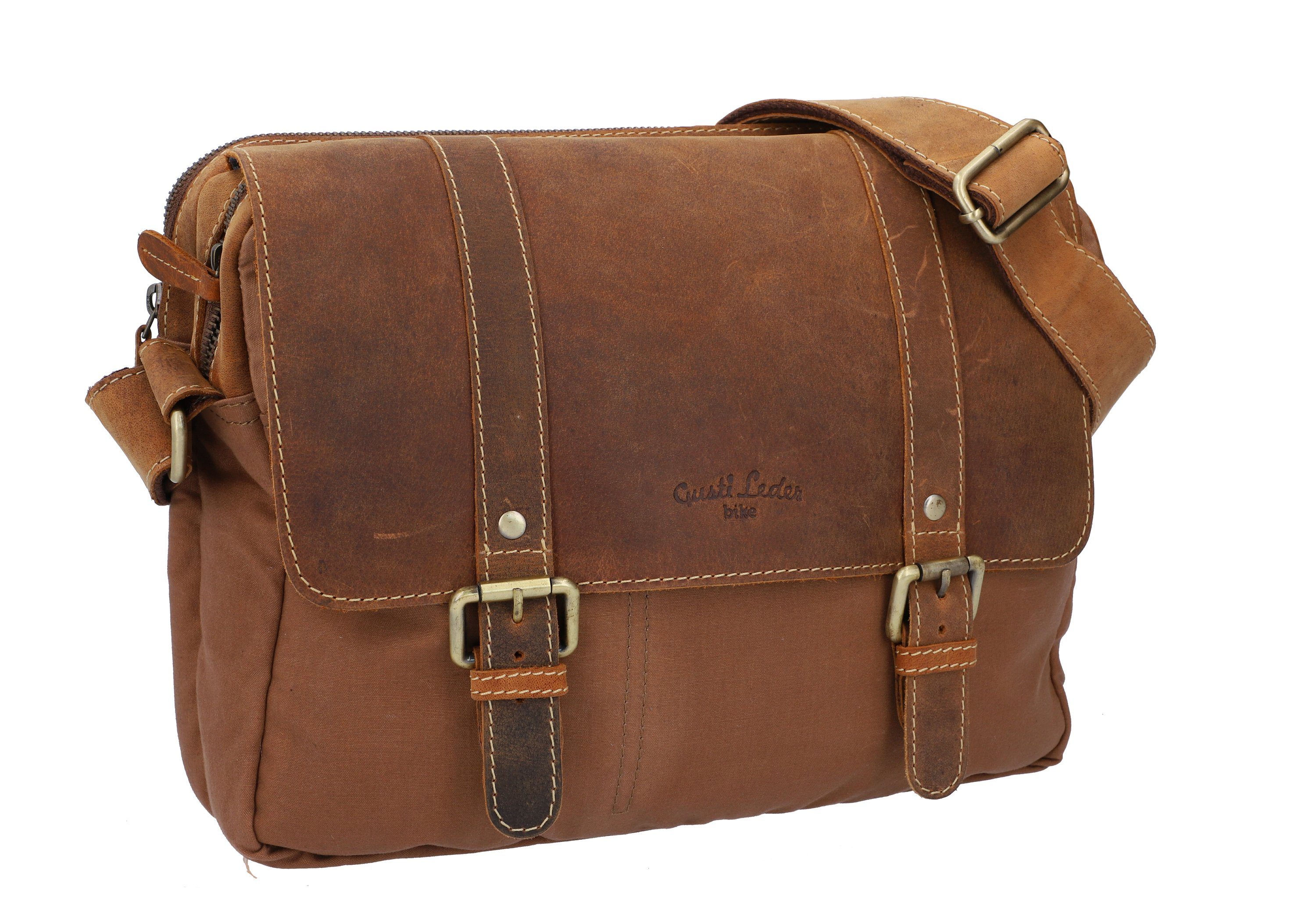 Gusti Leder Fahrradtasche Gusti Leder Lenkertasche Odiel D.