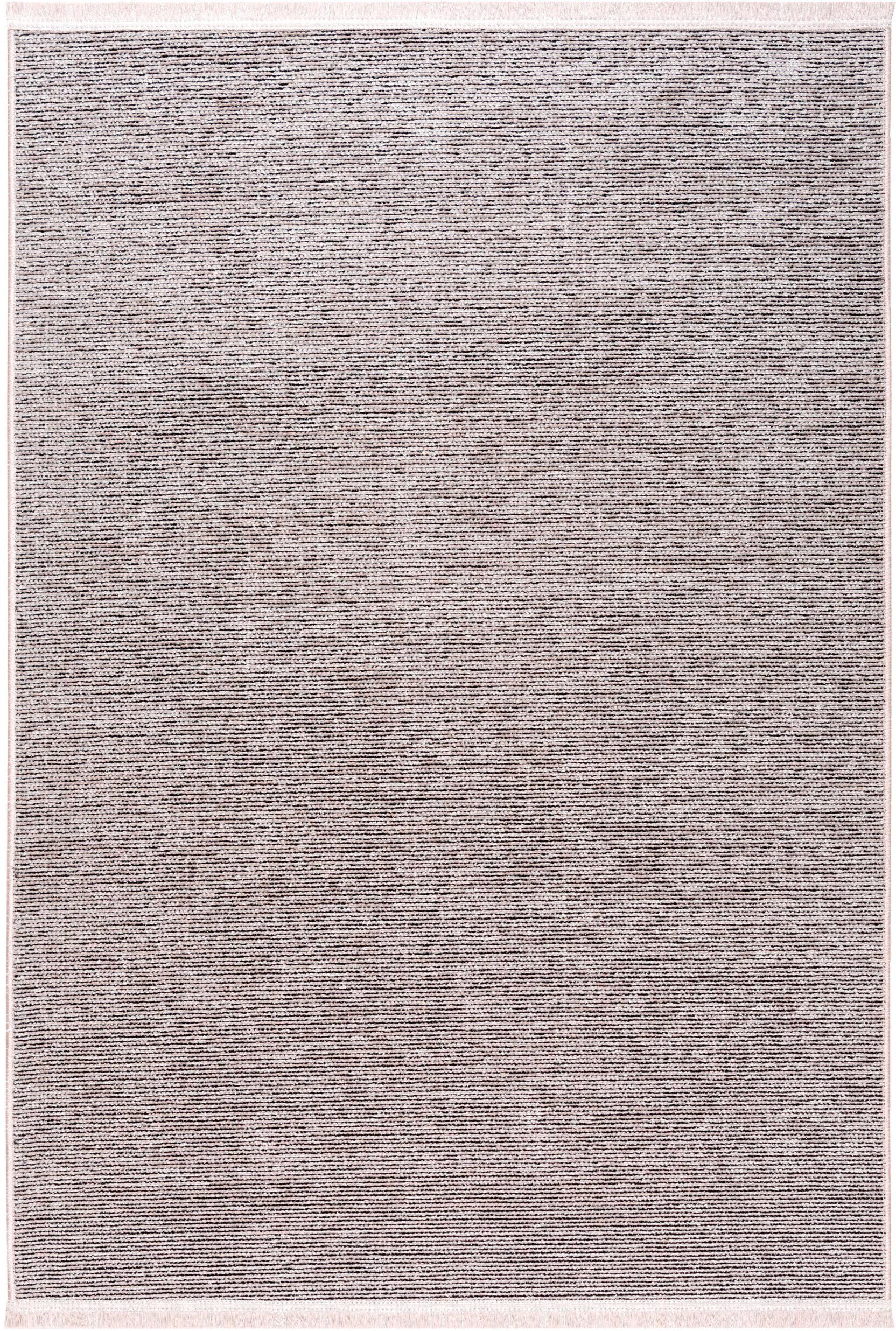 Fransen waschbar, mit Flachgewebe, mm, 5 und rosé Stela, Teppich rechteckig, Chenille Höhe: Sehrazat,