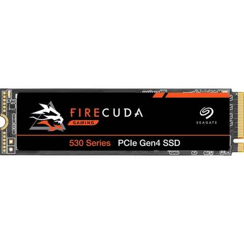 Seagate FireCuda 530 Gaming-SSD (500 GB) 7.000 MB/S Lesegeschwindigkeit, 3.000 MB/S Schreibgeschwindigkeit, Inklusive 3 Jahre Rescue Data Recovery Services