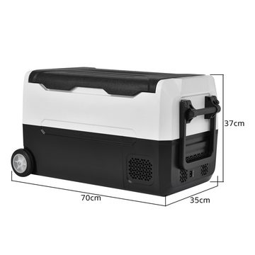Gotagee Kühlbox Tragbare Kompressor Kühlbox 31.5 L Auto-Kühlschrank Minikühlschrank