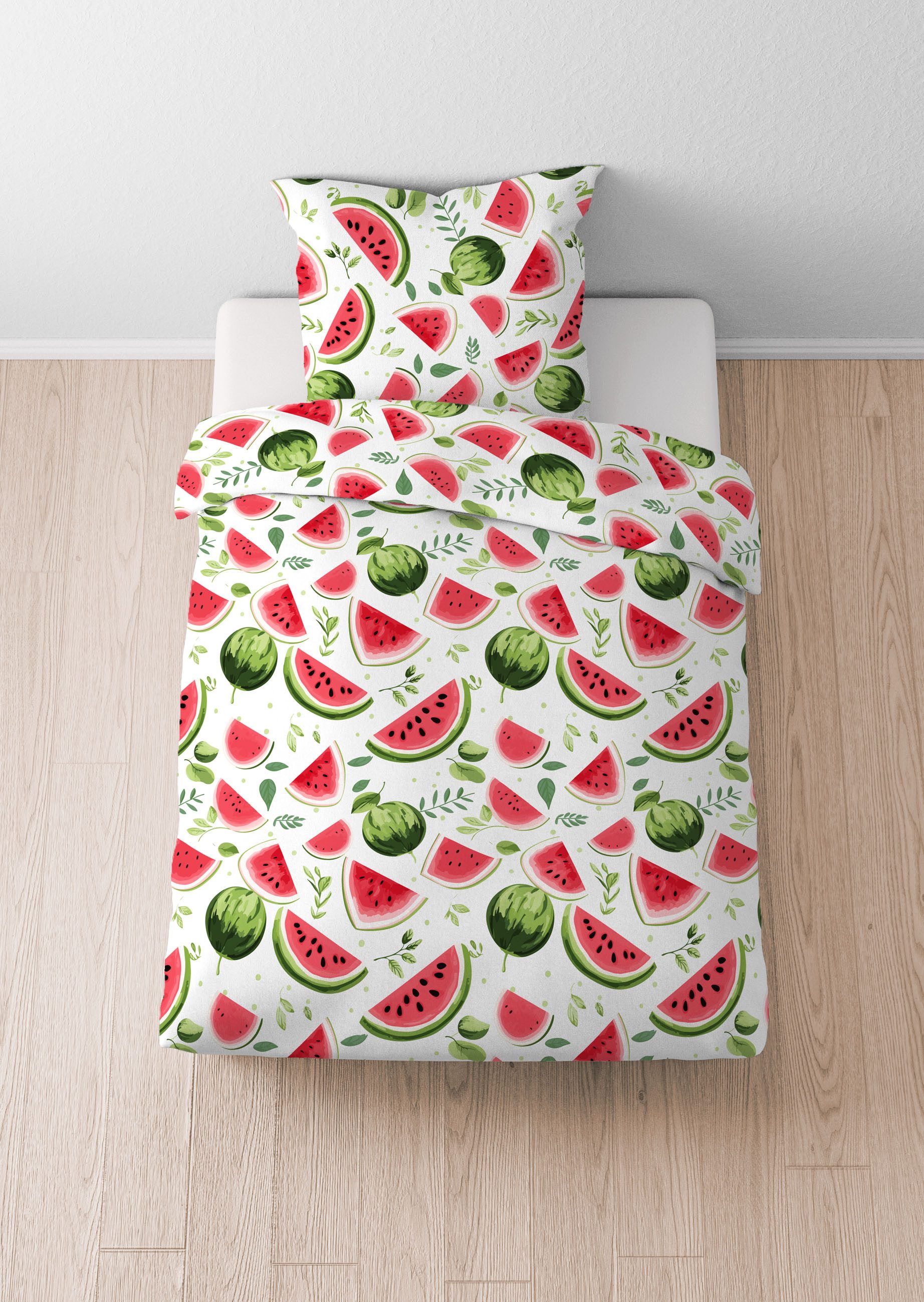 Castell - Markenbettwäsche Bettwäsche 0040798, Renforcé, 2 teilig, hautsympathisch, 100% Baumwolle, Reißverschluss, ganzjährig nutzbar