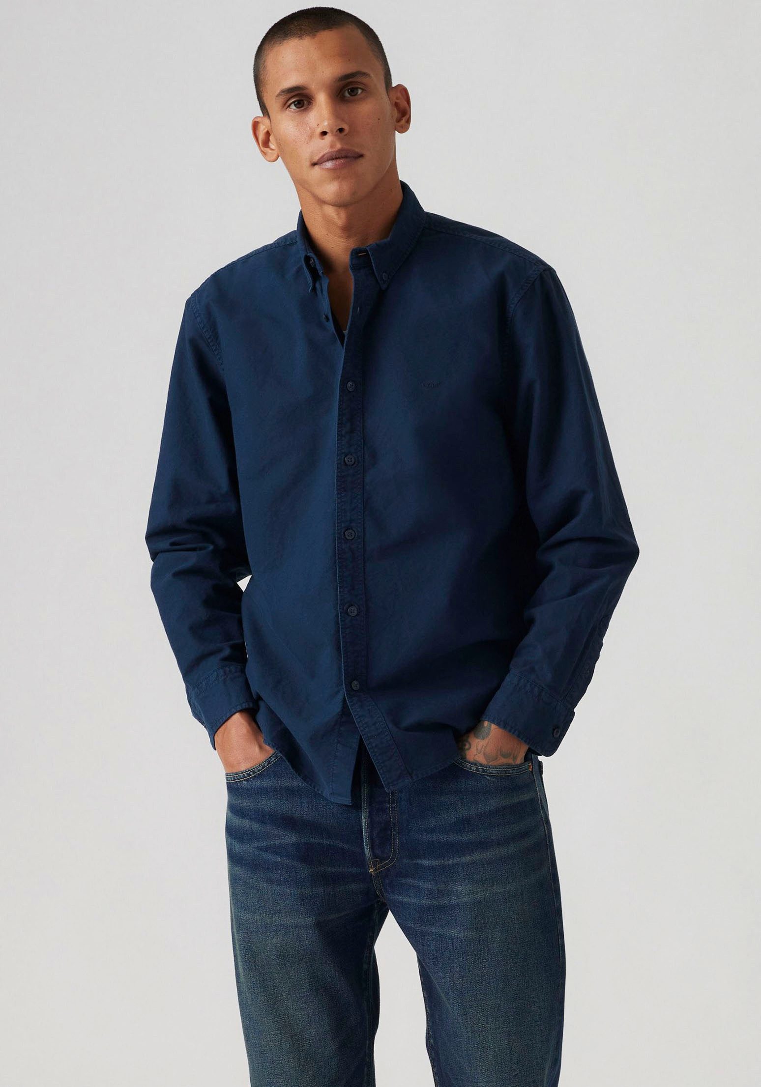Levi's® Langarmhemd AUTHENTIC BUTTON DOWN mit günstig online kaufen