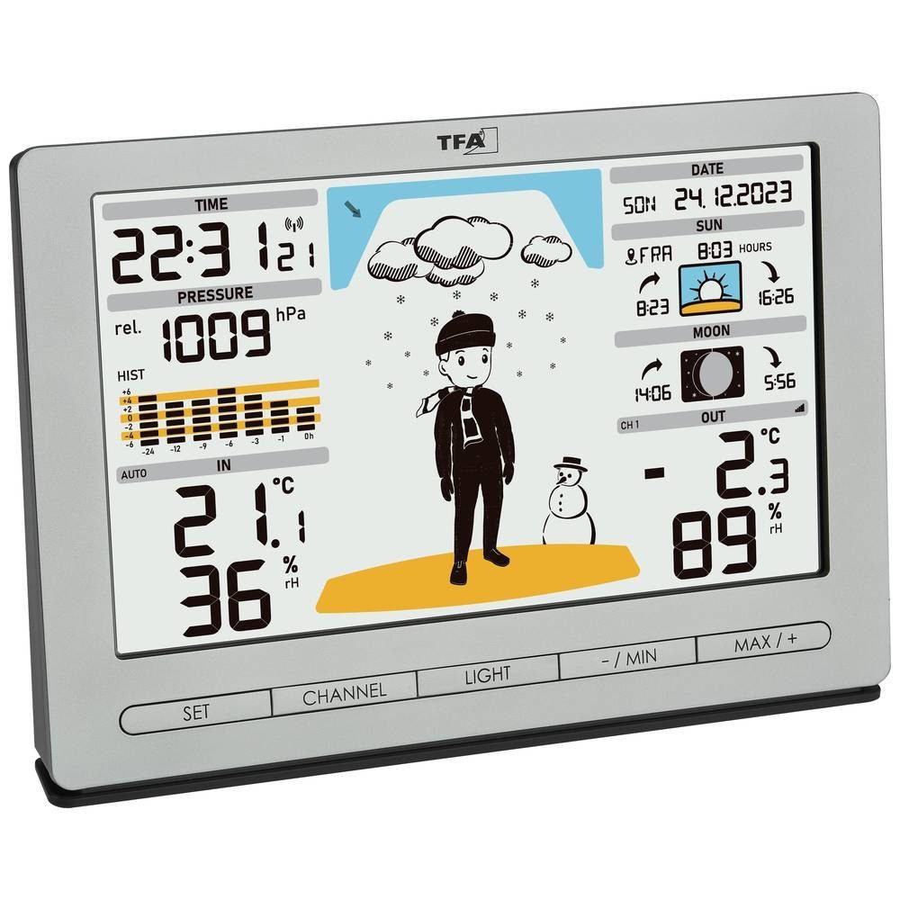 TFA Dostmann Funk-Wetterstation 35.1097.54 Wetterstation