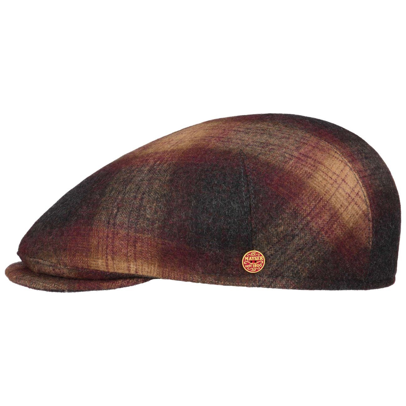 Mayser Flat Cap (1-St) Schirmmütze mit Futter, Made in the EU