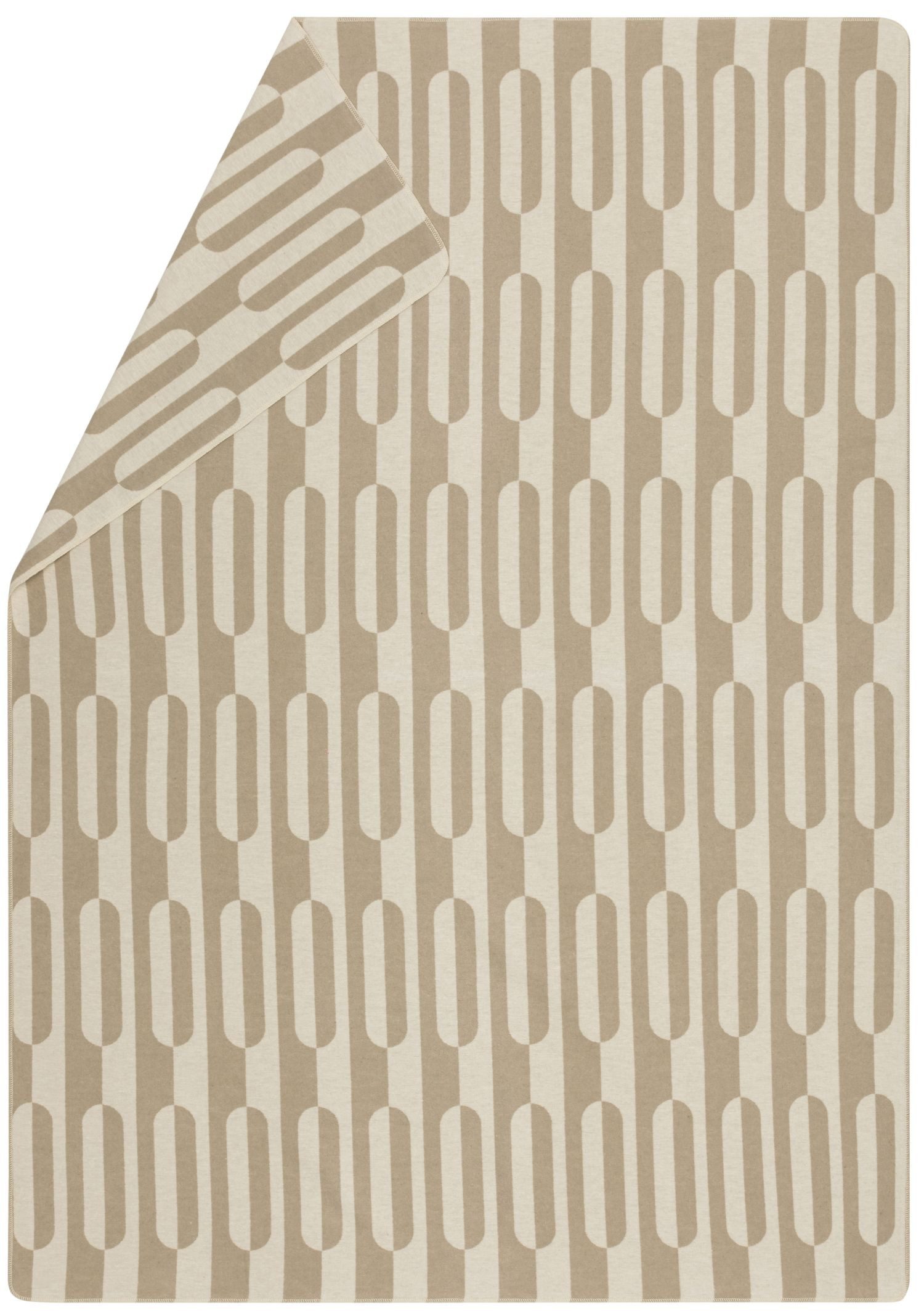 Wohndecke Silvretta 'Ellipsa' 140 x 200 cm, DAVID FUSSENEGGER