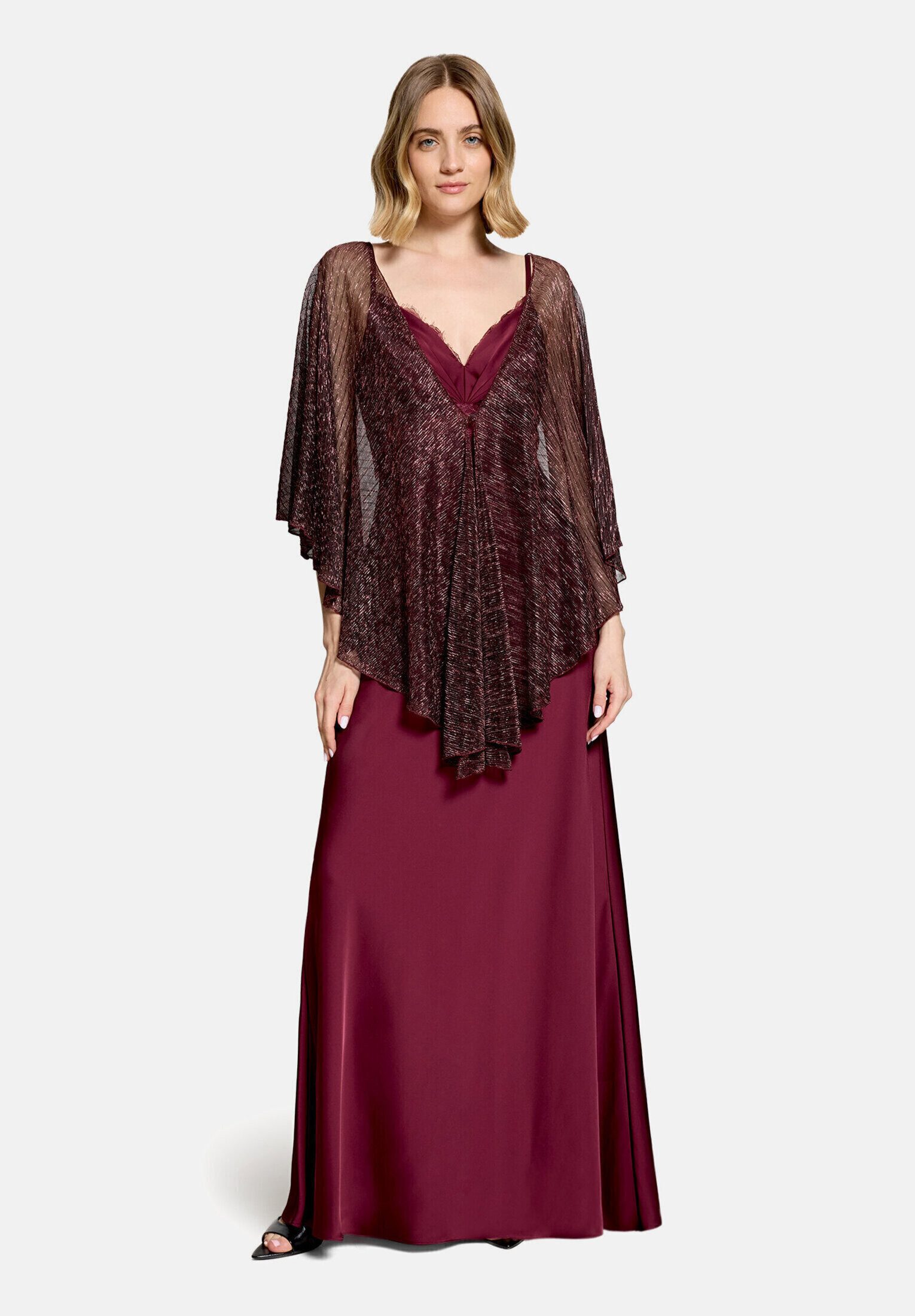 Vera Mont Multifunktionstuch Damen im Glitzer-Look