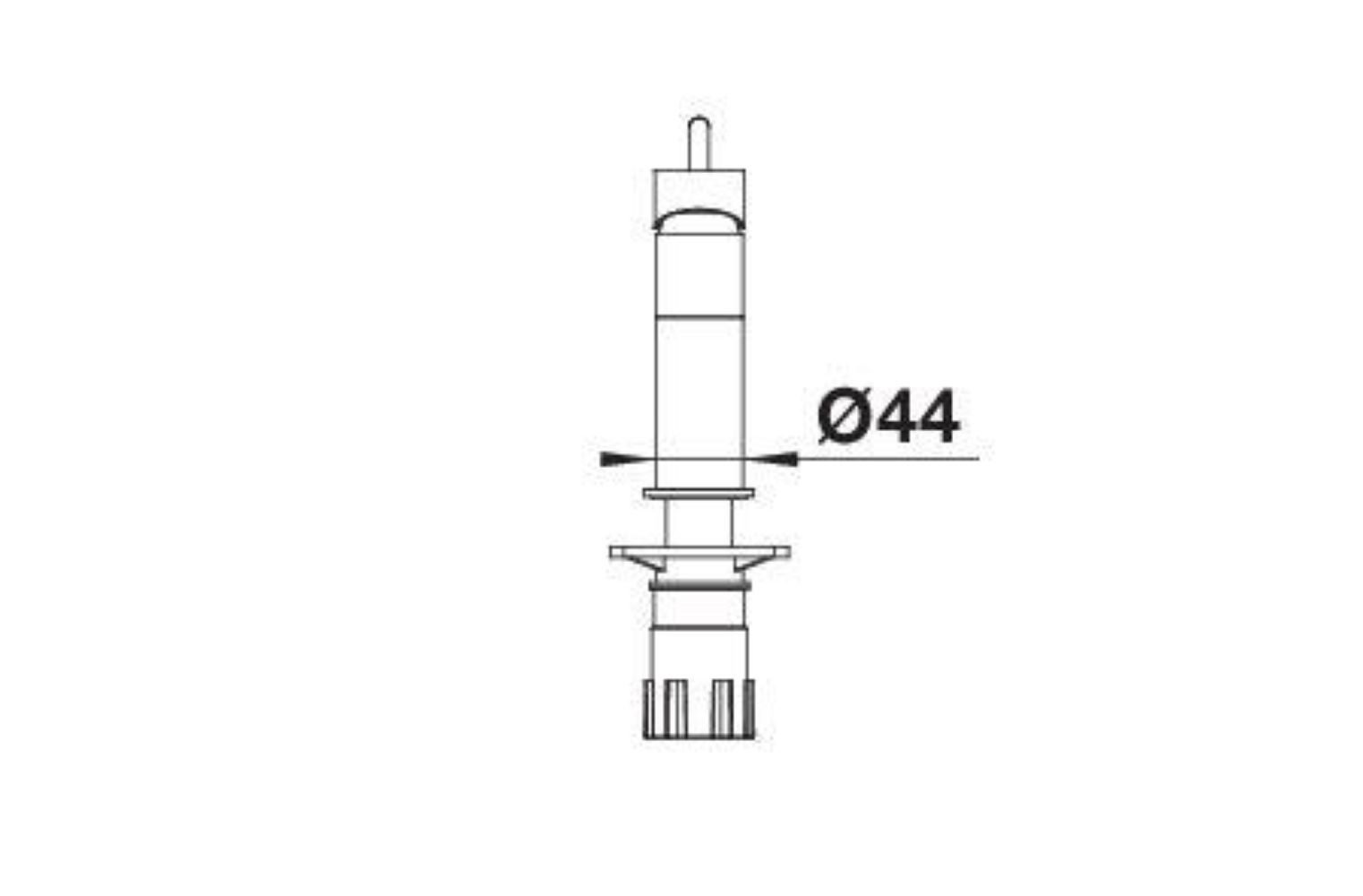 Blanco Küchenarmatur KANO-S Küchenarmatur Niederdruck silgranitweiß/chrom 527650