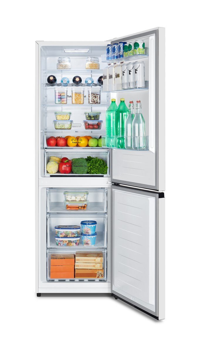 Hisense Kühl-/Gefrierkombination RB390N4CWD, 186 cm hoch, 59,5 cm breit, Außen-Display
