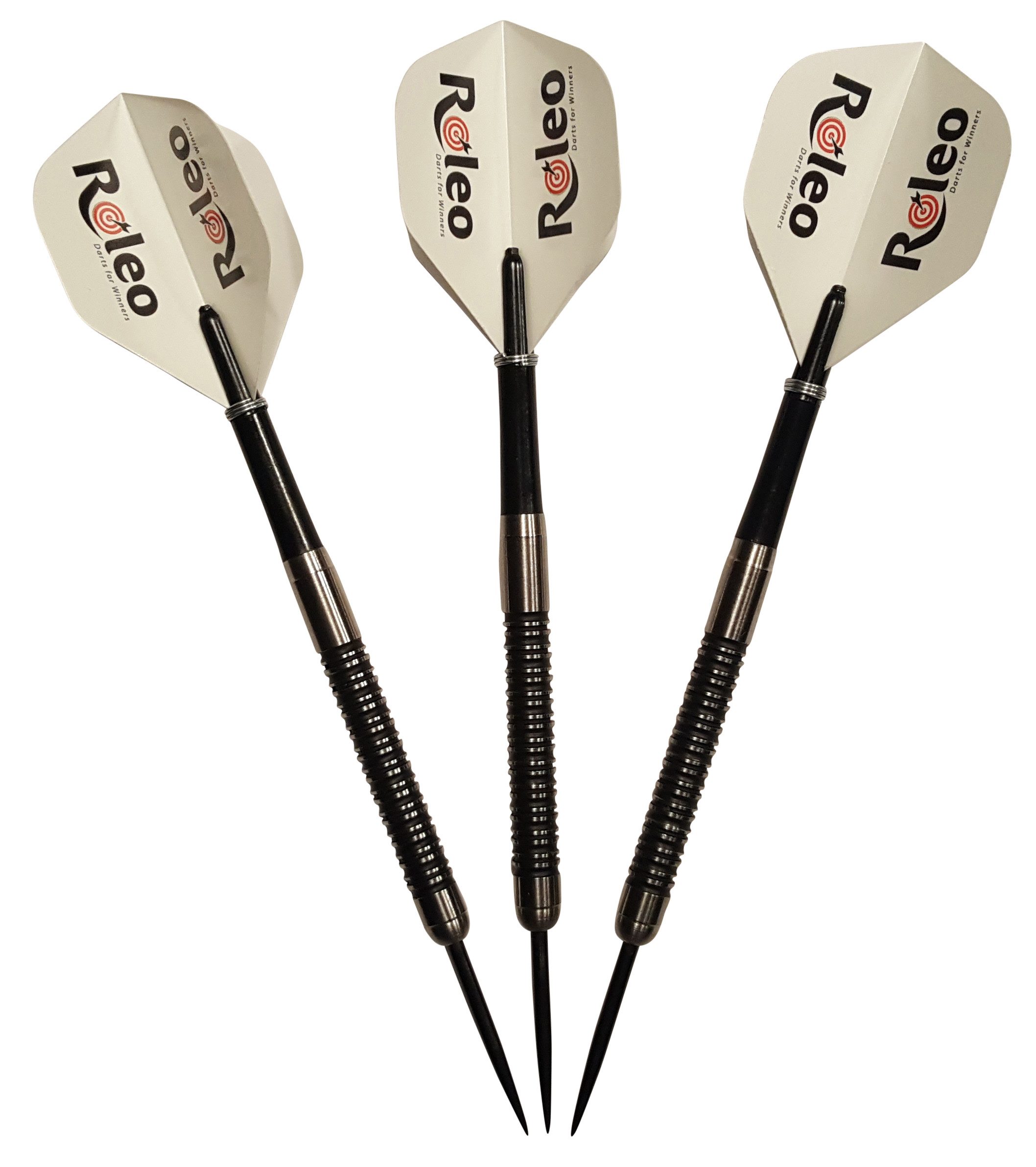 Roleo Dartpfeil Roleo Profi Steeldartpfeile Professional - 90% Tungsten - 3er Set 22g