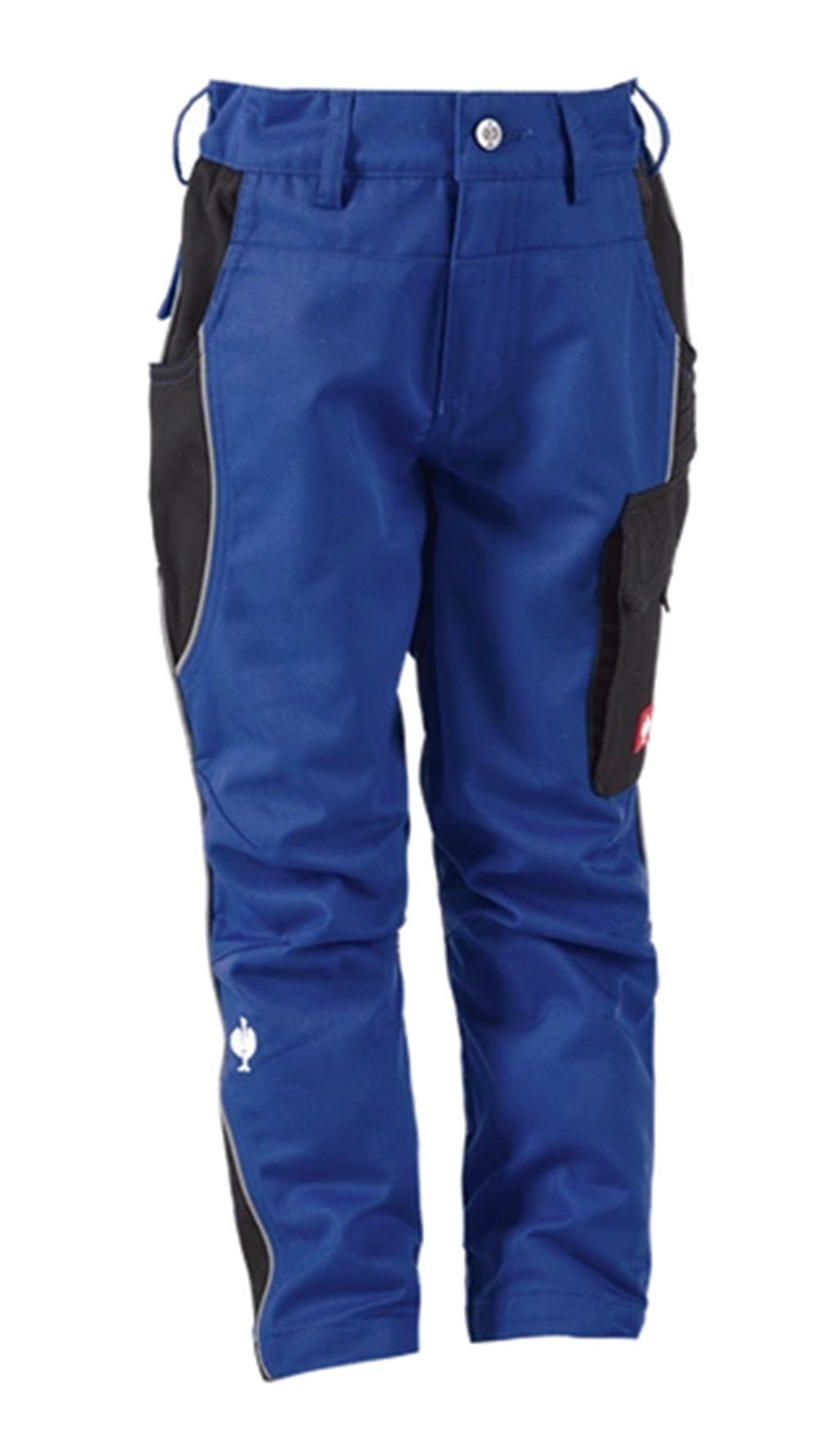 Engelbert Strauss Bundfaltenhose Kinder Bundhose e.s.active blau/schwarz strapazierfähig