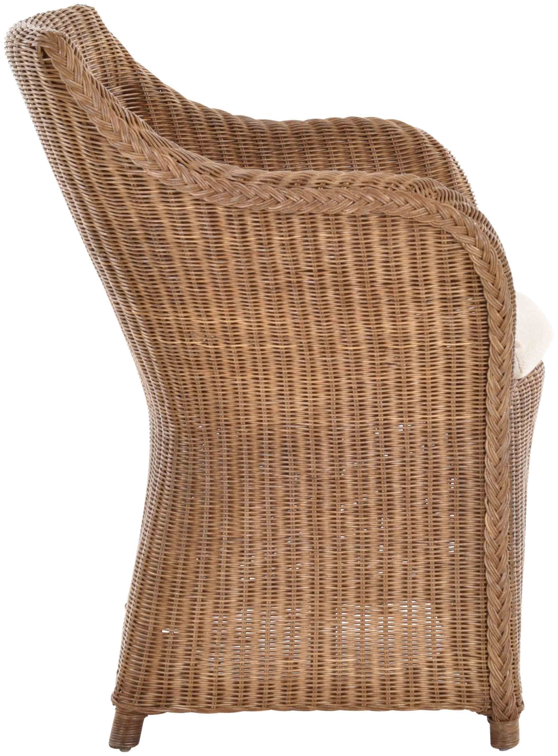 Krines Home Esszimmersessel 2er Set Rattan Esszimmersessel Dive Esszimmerstuhl mit Armlehne Sessel (Spar-Set, 2-St., 2er-Set), Rattansessel, Esszimmer