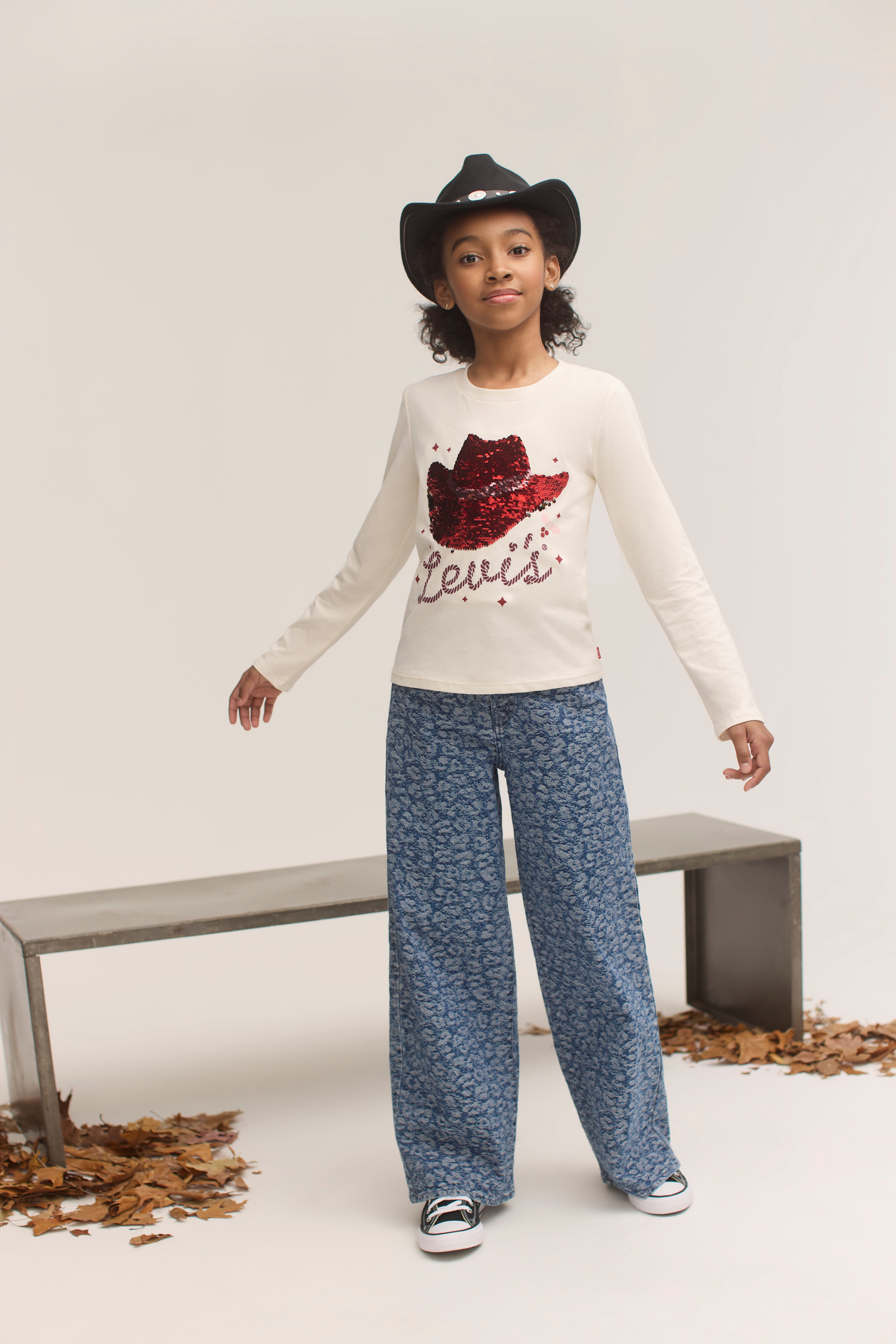 Levi's® Kids High-waist-Jeans LVG HIGH RISE BAGGY mit softem Griff