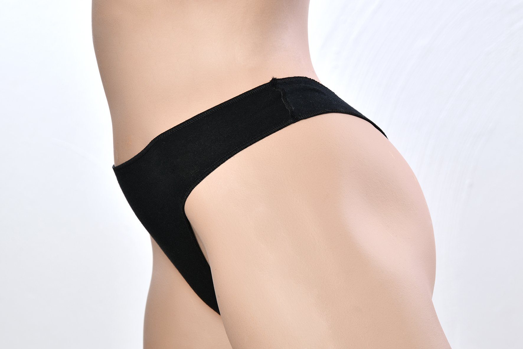 Toker Collection® Stringtanga Damen Strintanga mit Modal 3er Pack (3 Stück, 3er- Pack) feine Nähte