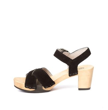 Softclox REBEKKA Kaschmir schwarz (hazelnut) Sandalette