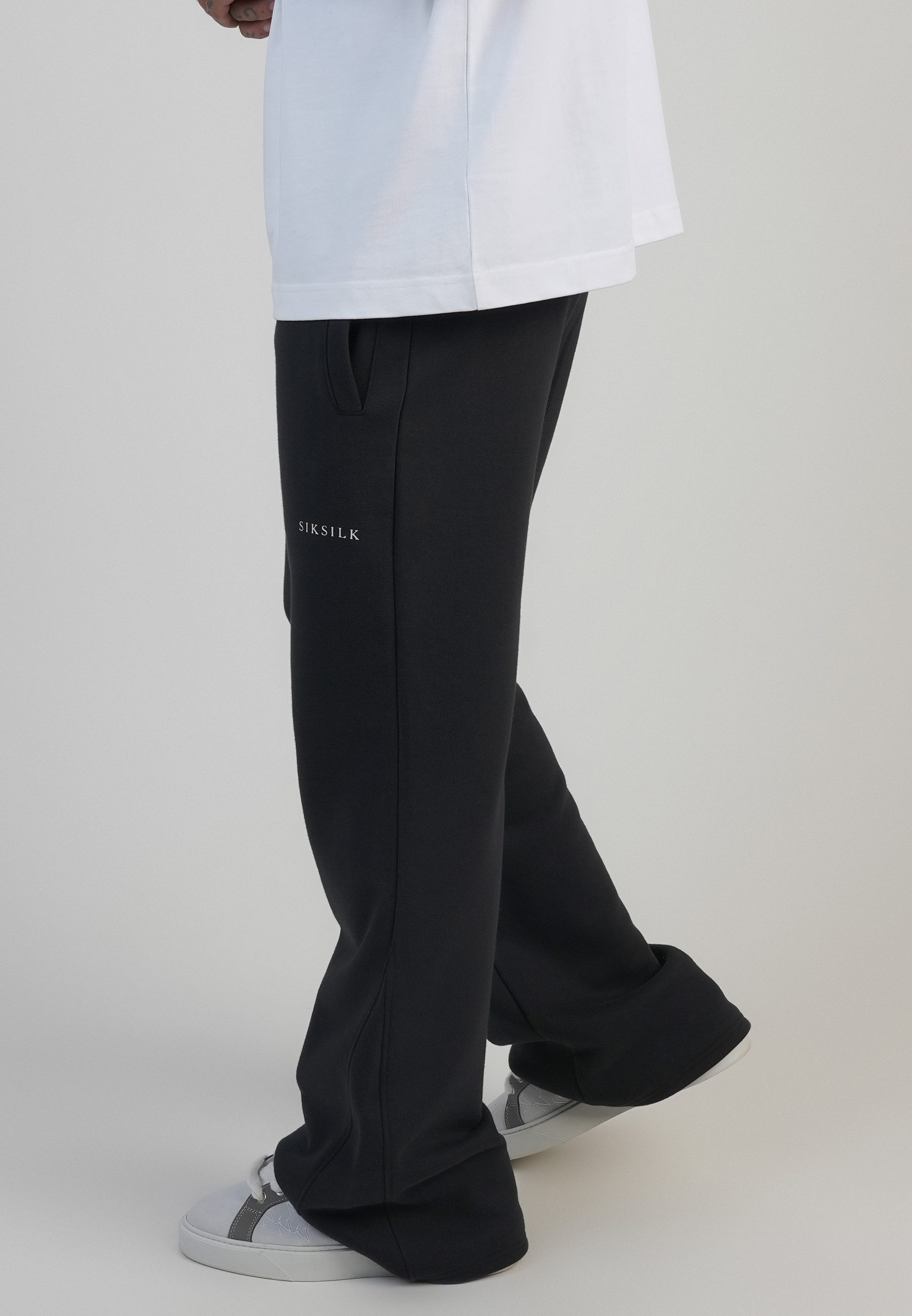 Siksilk Jogger Pants SikSilk Herren Flare Trainingshose