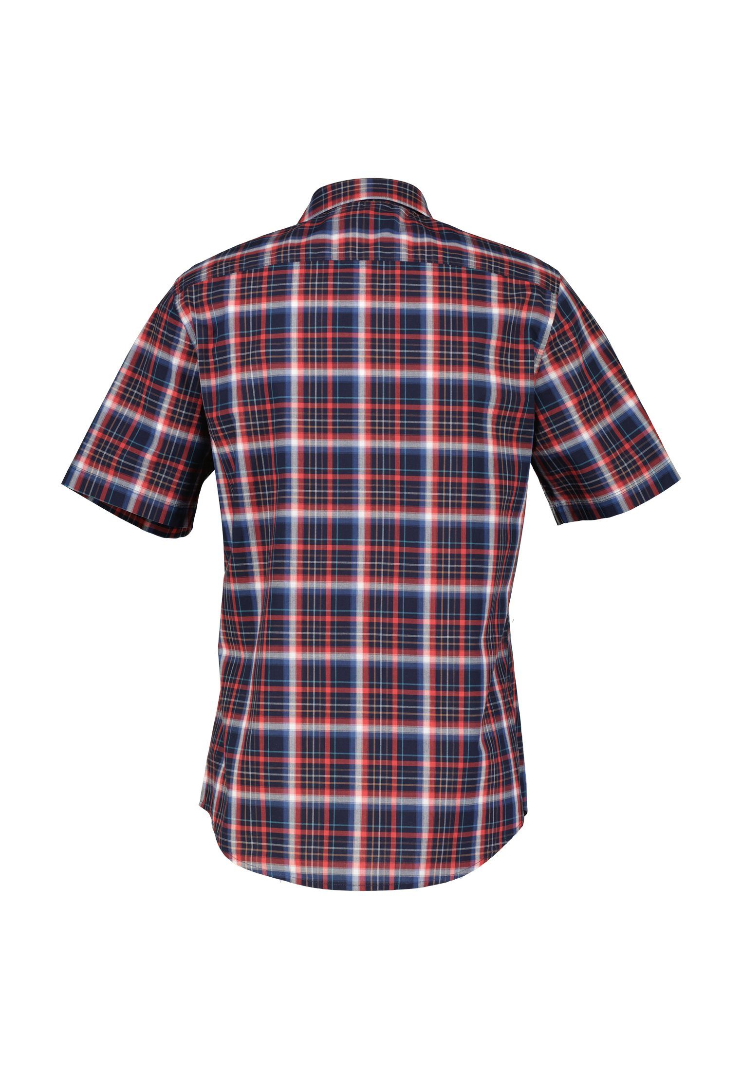LERROS Kurzarmhemd Kurzarmhemd *Poplin Check*