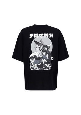 Alpha Industries T-Shirt ALPHA INDUSTRIES Men - T-Shirts Japan Wave Warrior T