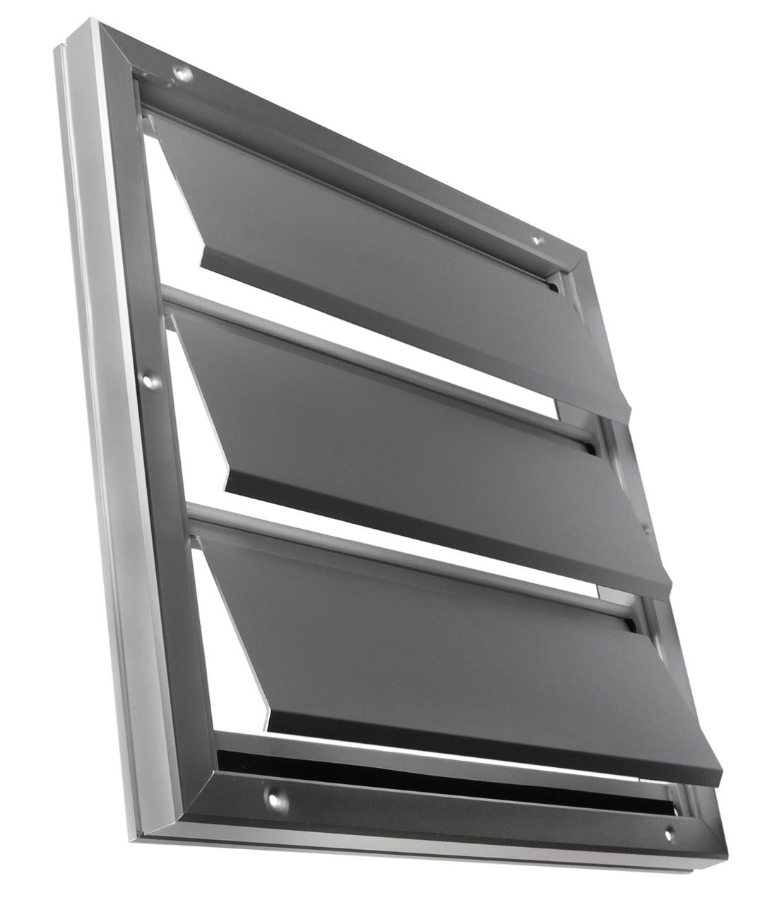 Lüftungsgitter Überdruck Abluftgitter LG 3636 GL Lamellengitter 355 x 355, beweglichen Lamellen