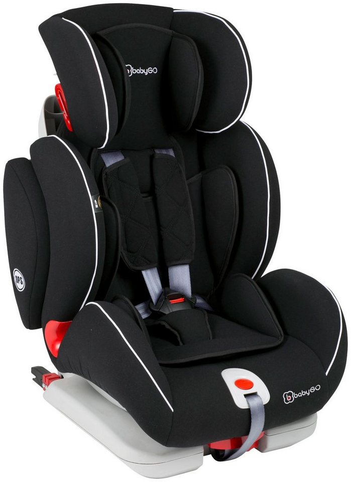 BabyGo Autokindersitz Sira, Isofix Anschlussystem für die Gruppe I, II und  III ( 9-36 kg)