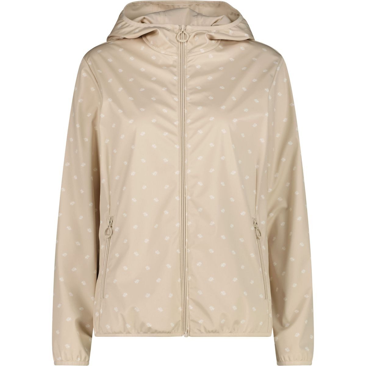 CMP Softshelljacke Woman Jacket FIX Hood Leichte, wasserdichte Damenjacke mit Kapuze, ideal für Wandern und