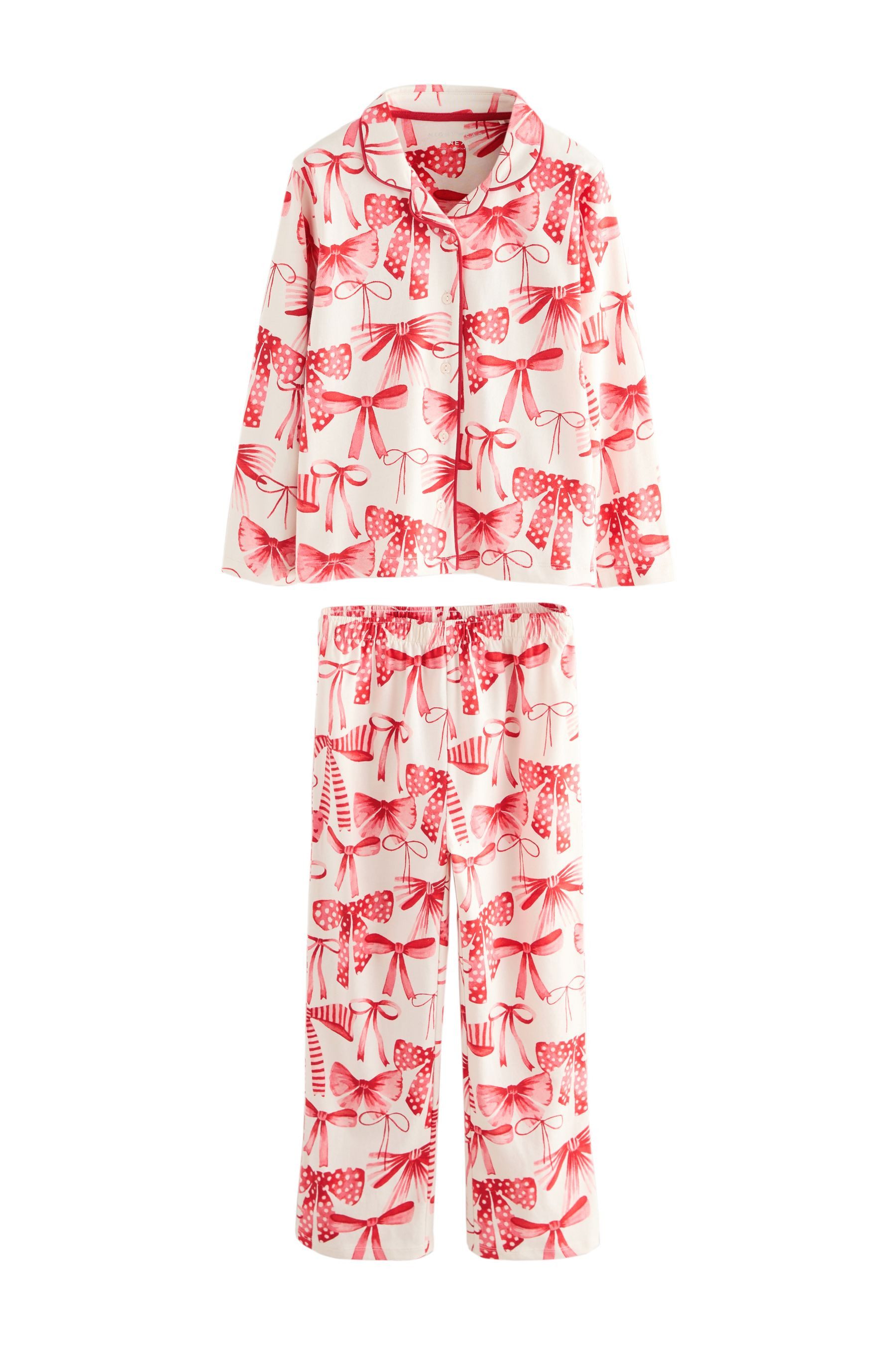 Pyjama Pyjama mit Knopfleiste