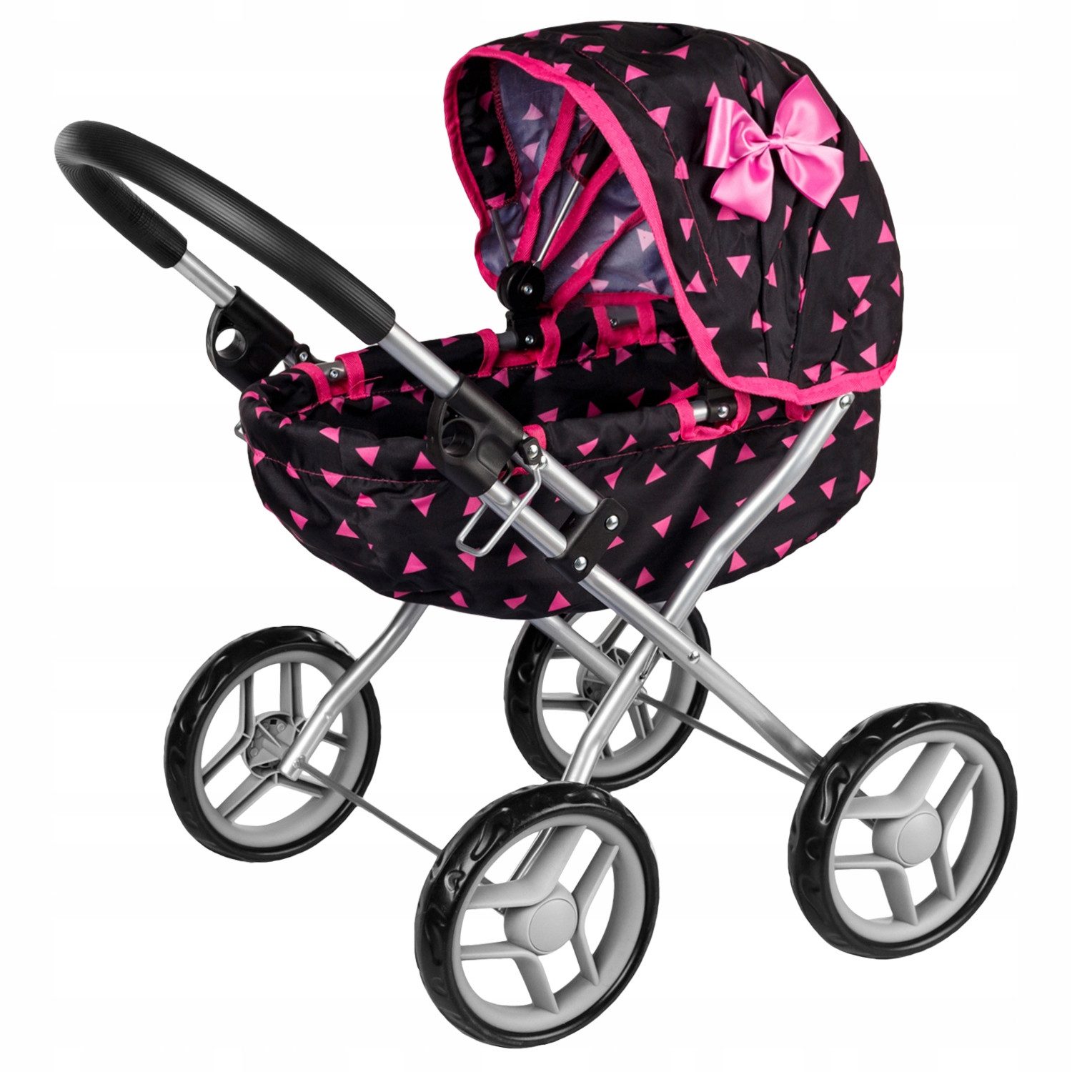 kinderplay Puppenwagen Puppenwagen mit klappbarem Verdeck – Spielspaß für K günstig online kaufen