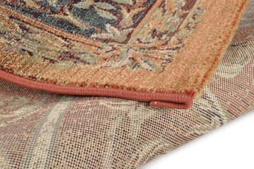 Teppich Gabiro 856, THEKO, rund, Höhe: 10 mm, Kurzflor, Orient-Optik, ideal im Wohnzimmer & Schlafzimmer