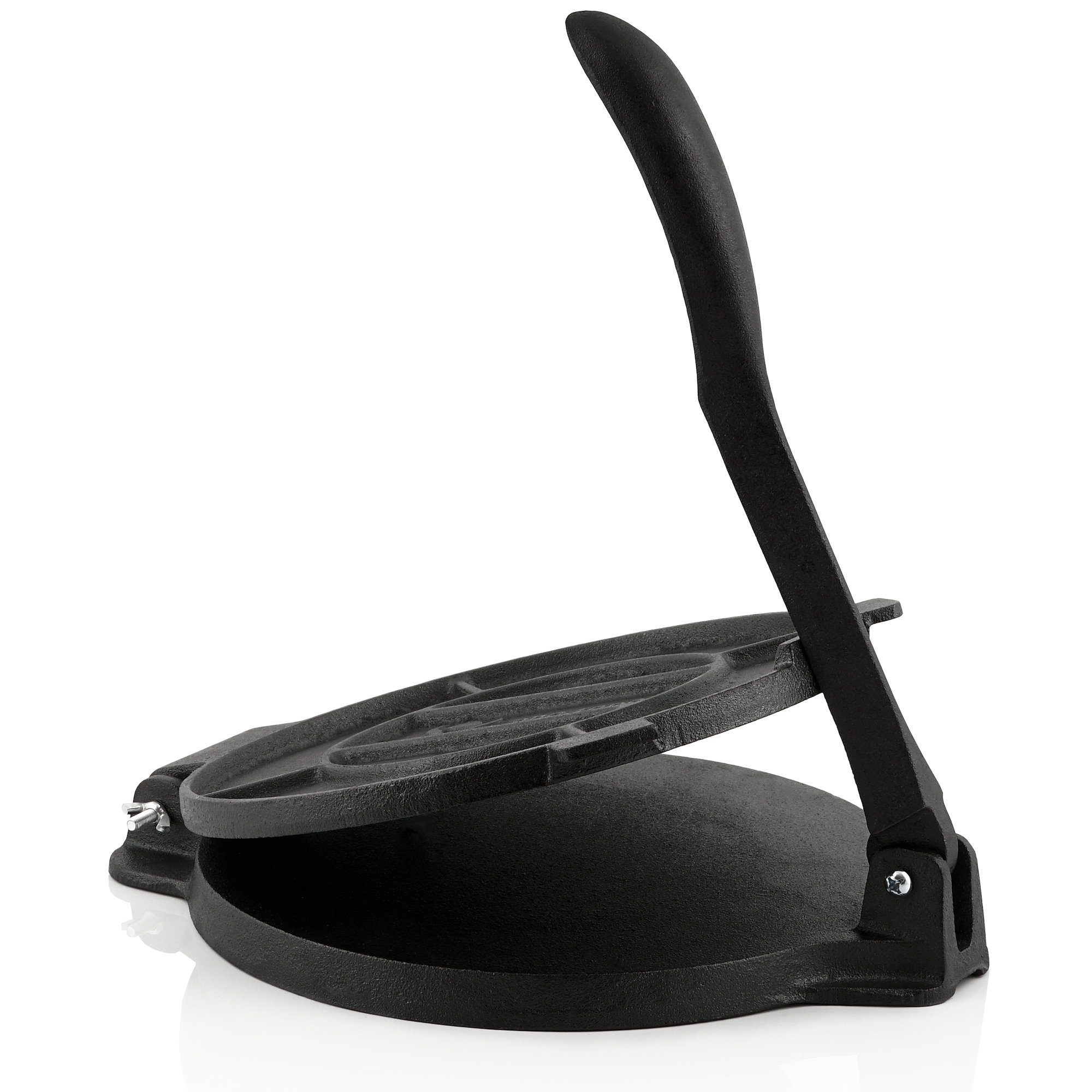 BBQ-Toro Tortillaform Gusseisen Tortilla Presse Ø 20 cm, für hausgemachte Tortilla