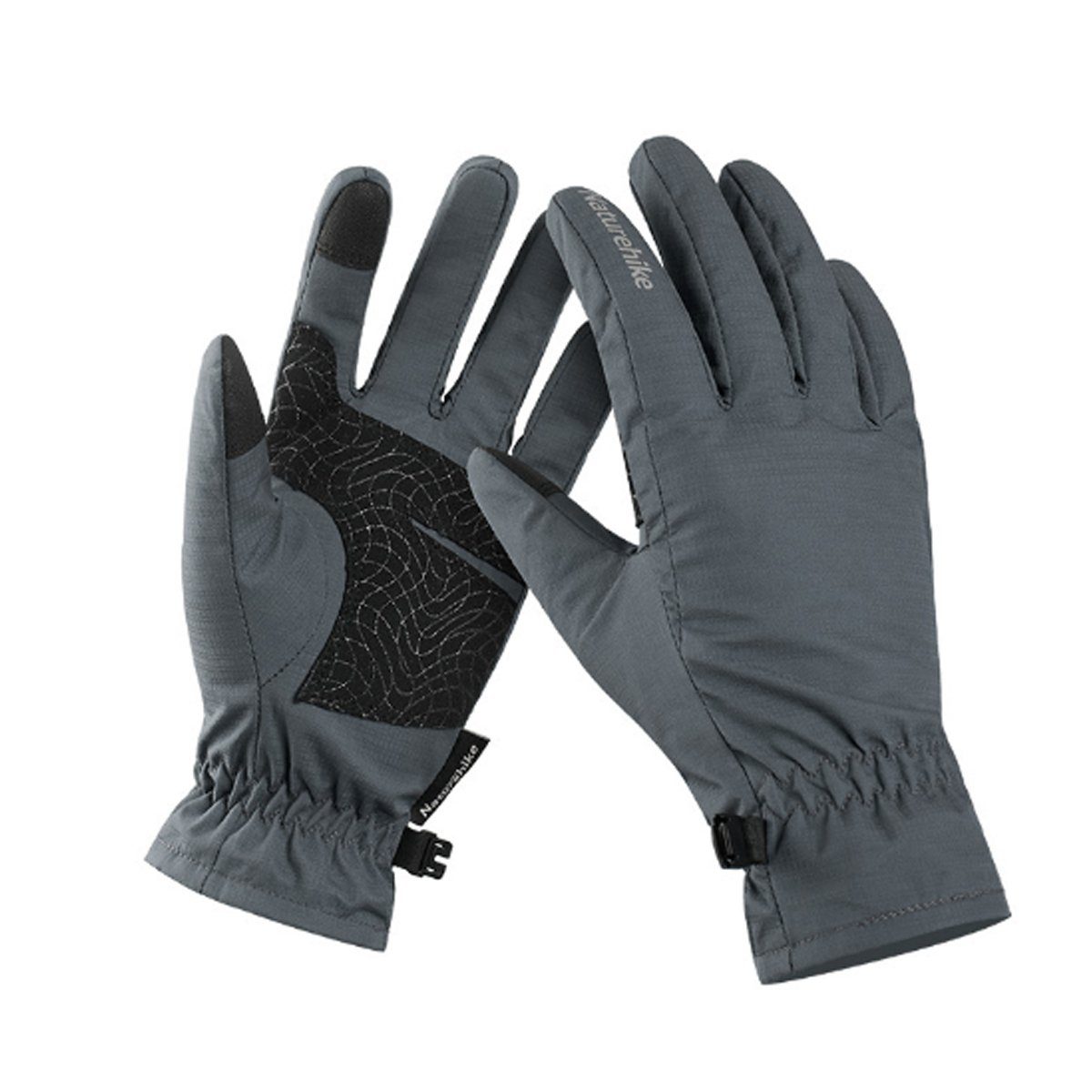 MAEREX Skihandschuhe Winter Handschuhe Touchscreen Wasserdicht Anti-Rutsch bis -40℃ Grau(L)