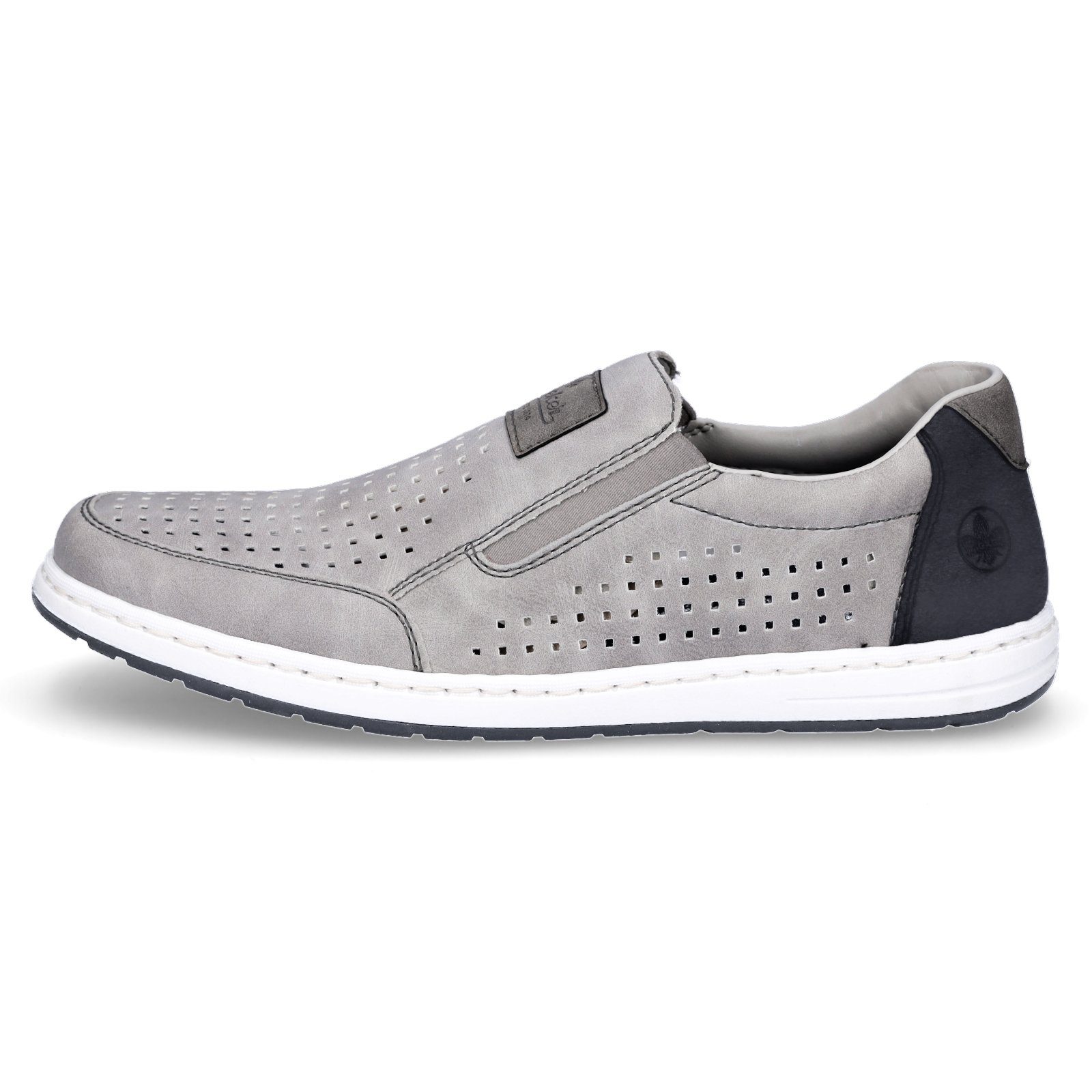 Rieker Rieker Herren Slipper grau Slipper