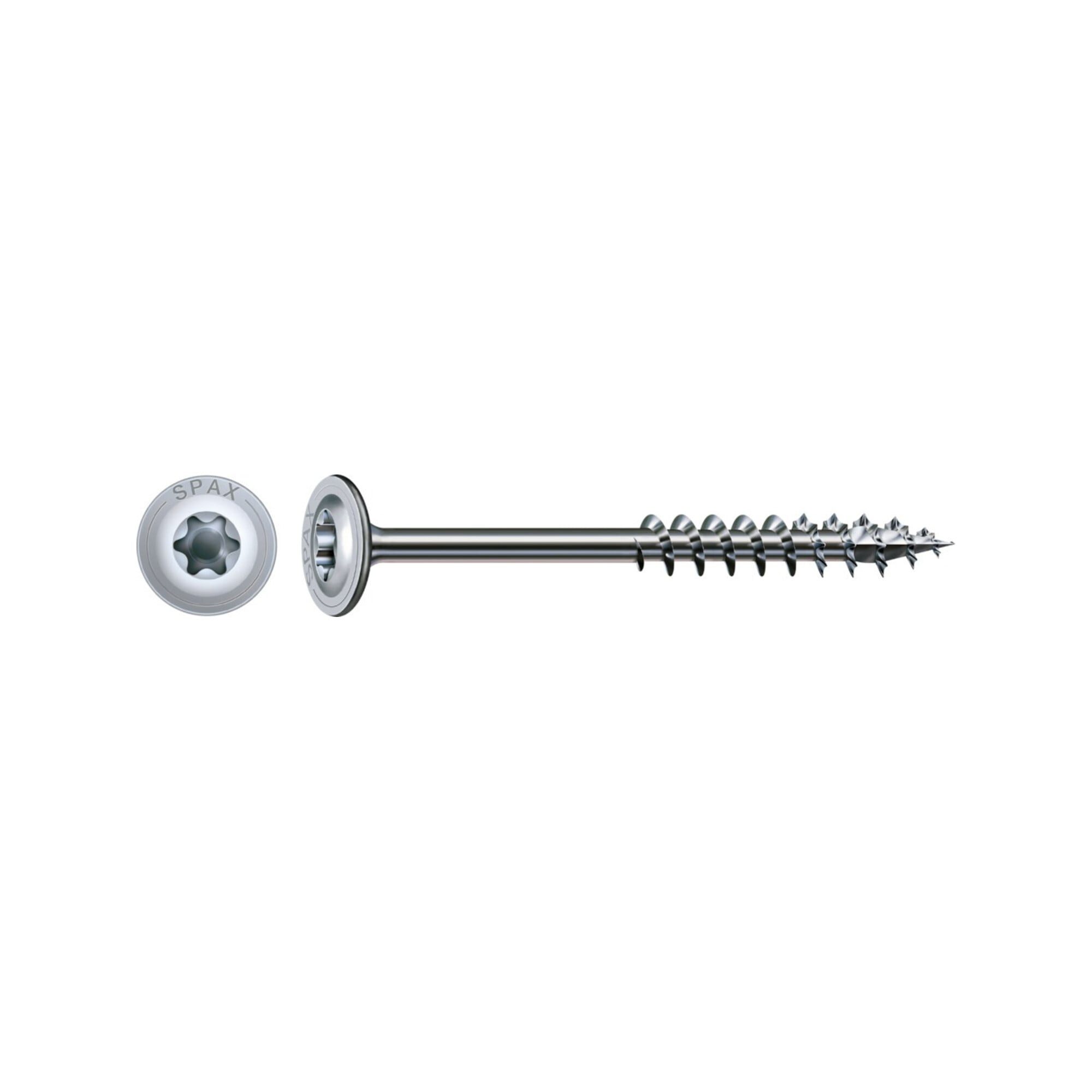 SPAX Schraube Spax Tellerkopf T-STAR+ 8,0x140/80 Wirox 50 Stk